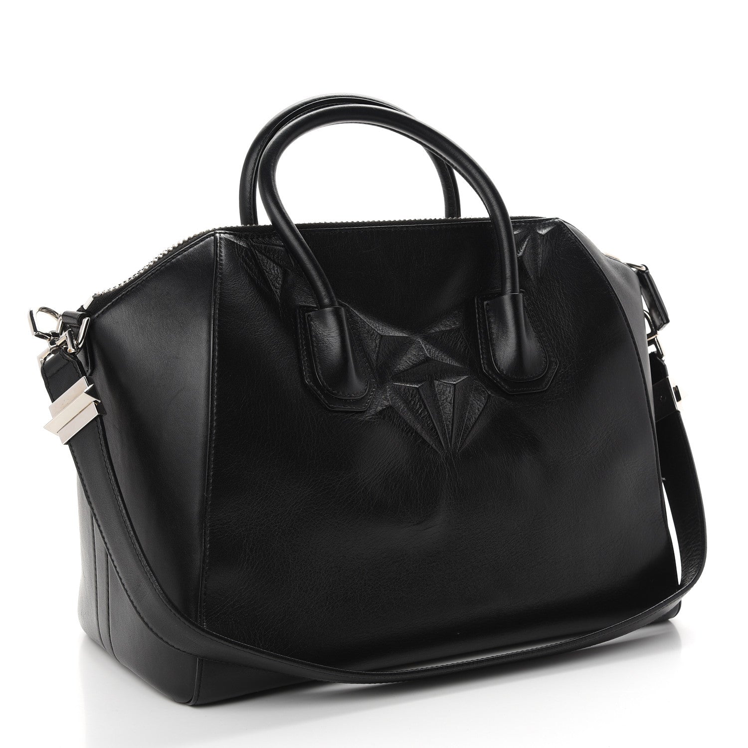 Givenchy Calfskin 3D Stud Medium Antigona Black 3 of 10