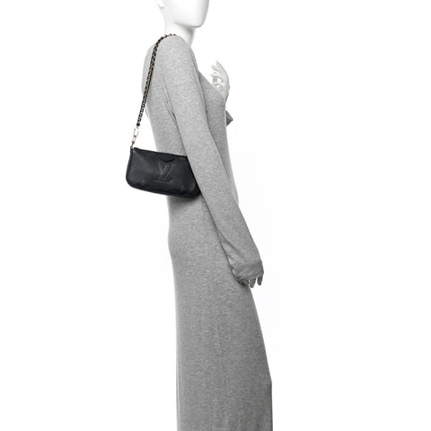 Empreinte Monogram Giant Multi Pochette Accessories Mini Pochette Black