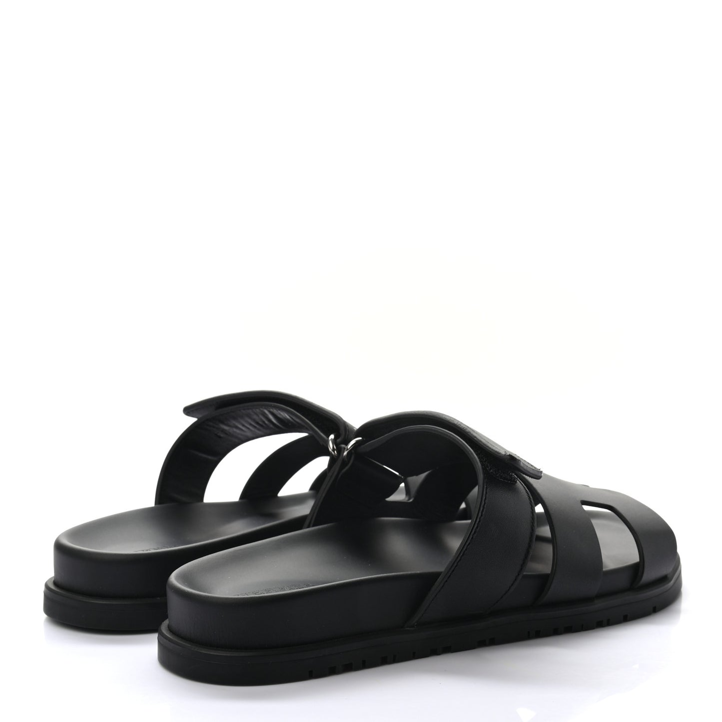 Calfskin Womens Chypre Sandals 37 Black
