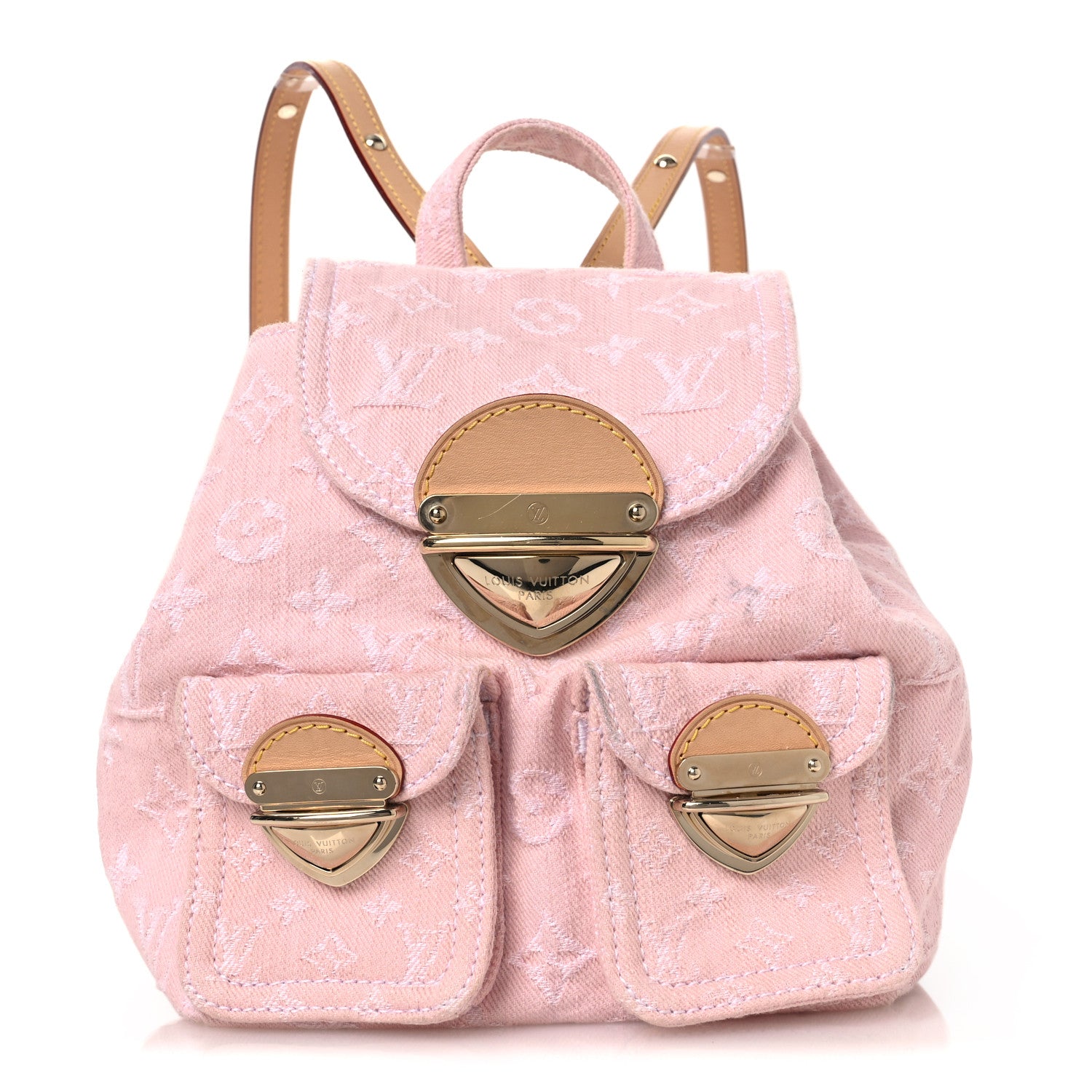 Louis Vuitton Denim Venice Backpack Washed Pink 1891890 – FASHIONPHILE