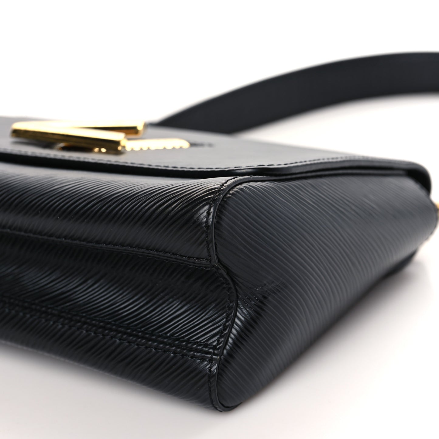 Epi Twist Shoulder Bag MM Black