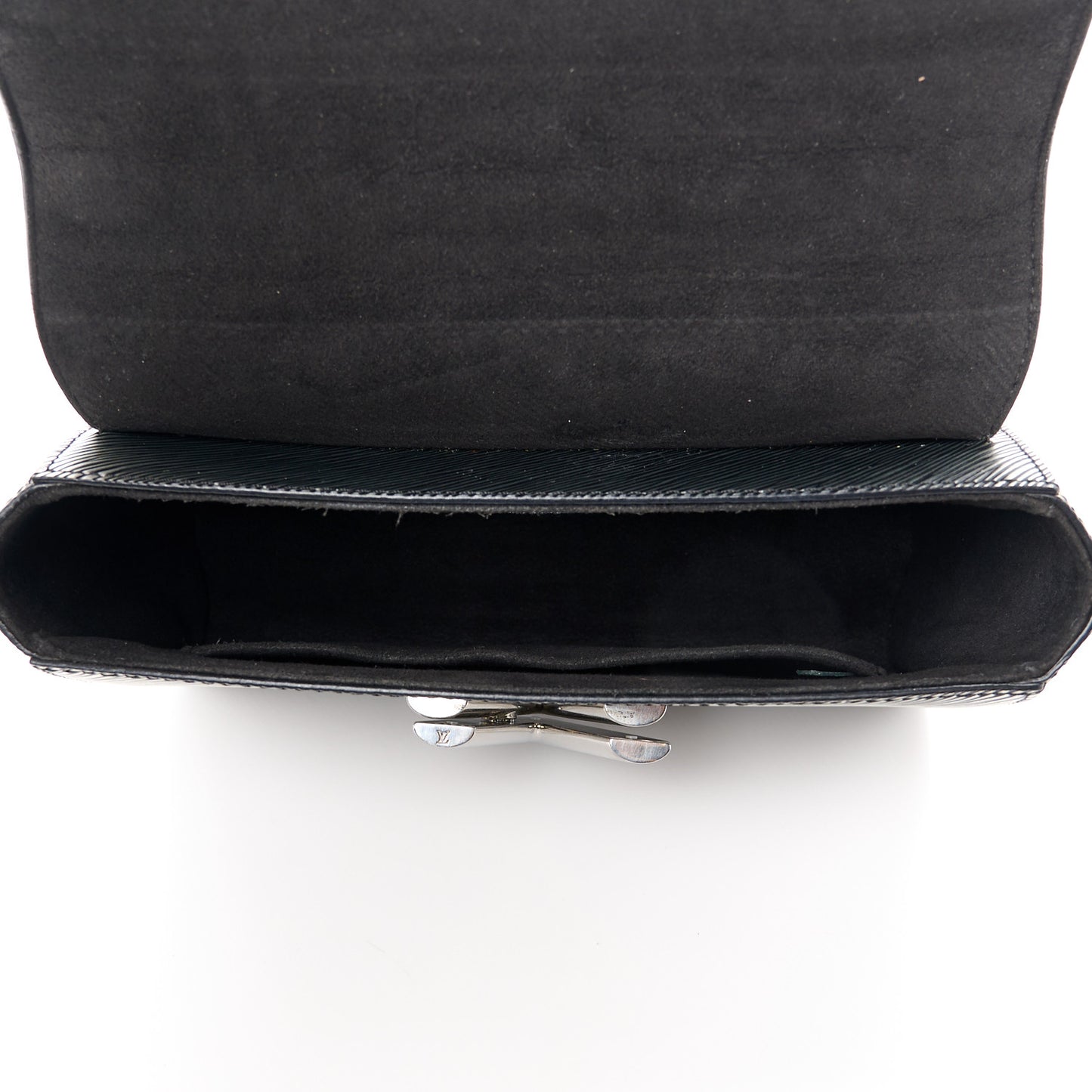 Epi Twist Shoulder Bag MM Platine