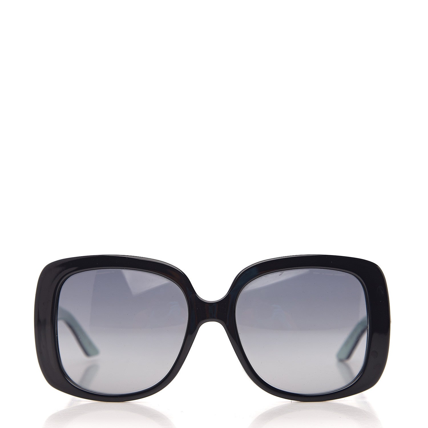 Christian Dior Resin Cannage Dior Lady Lady 1D Sunglasses Black Blue 2 of 9