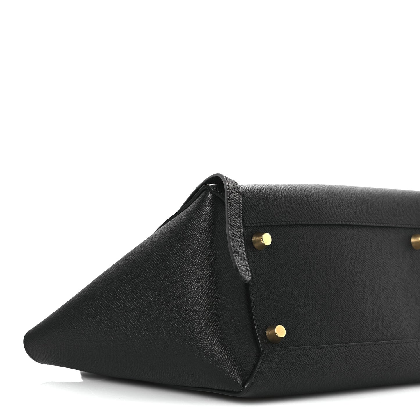 Grained Calfskin Mini Belt Bag Black