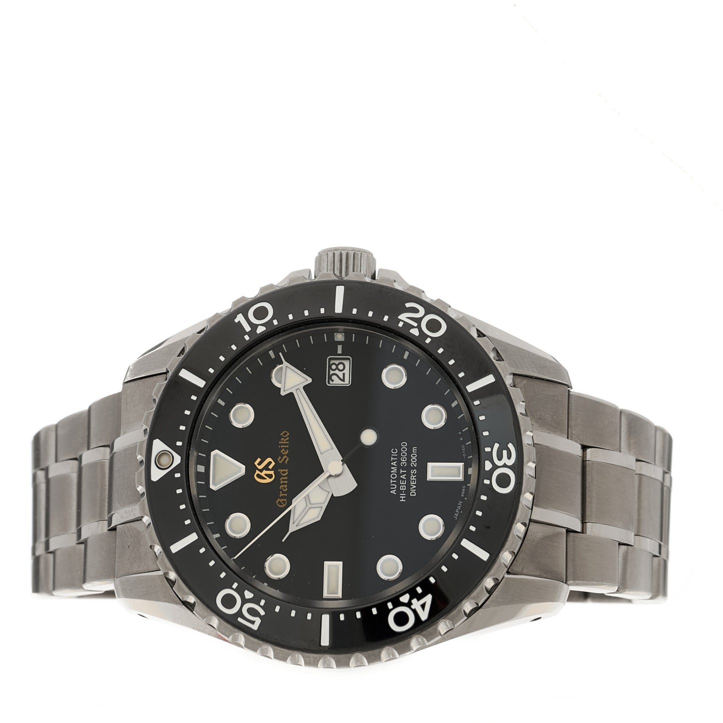 Titanium 43.8mm Sport Collection Automatic Watch Black SBGH291