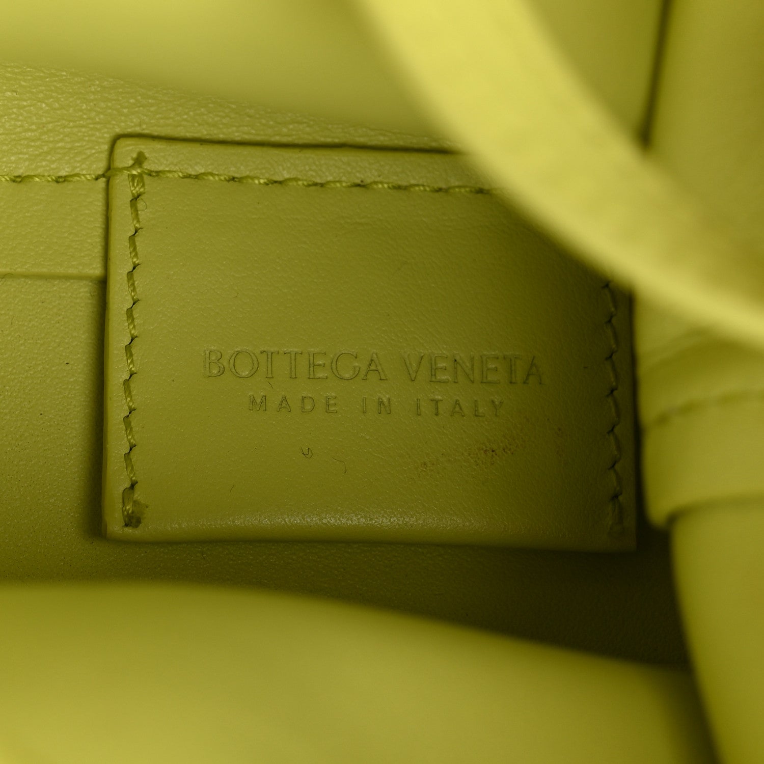 Bottega Veneta Calfskin Small The Point Triangle Bag Seagrass 6 of 13