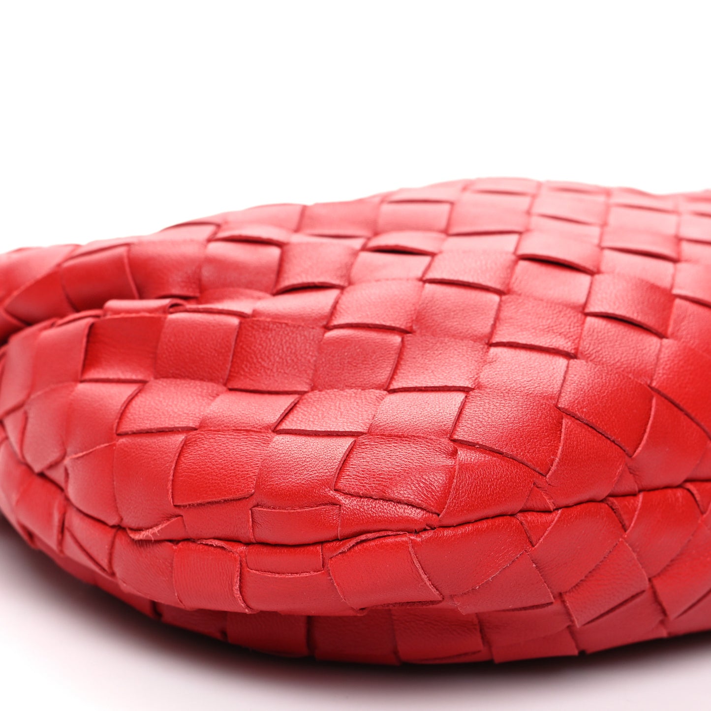Nappa Intrecciato Mini Jodie Red