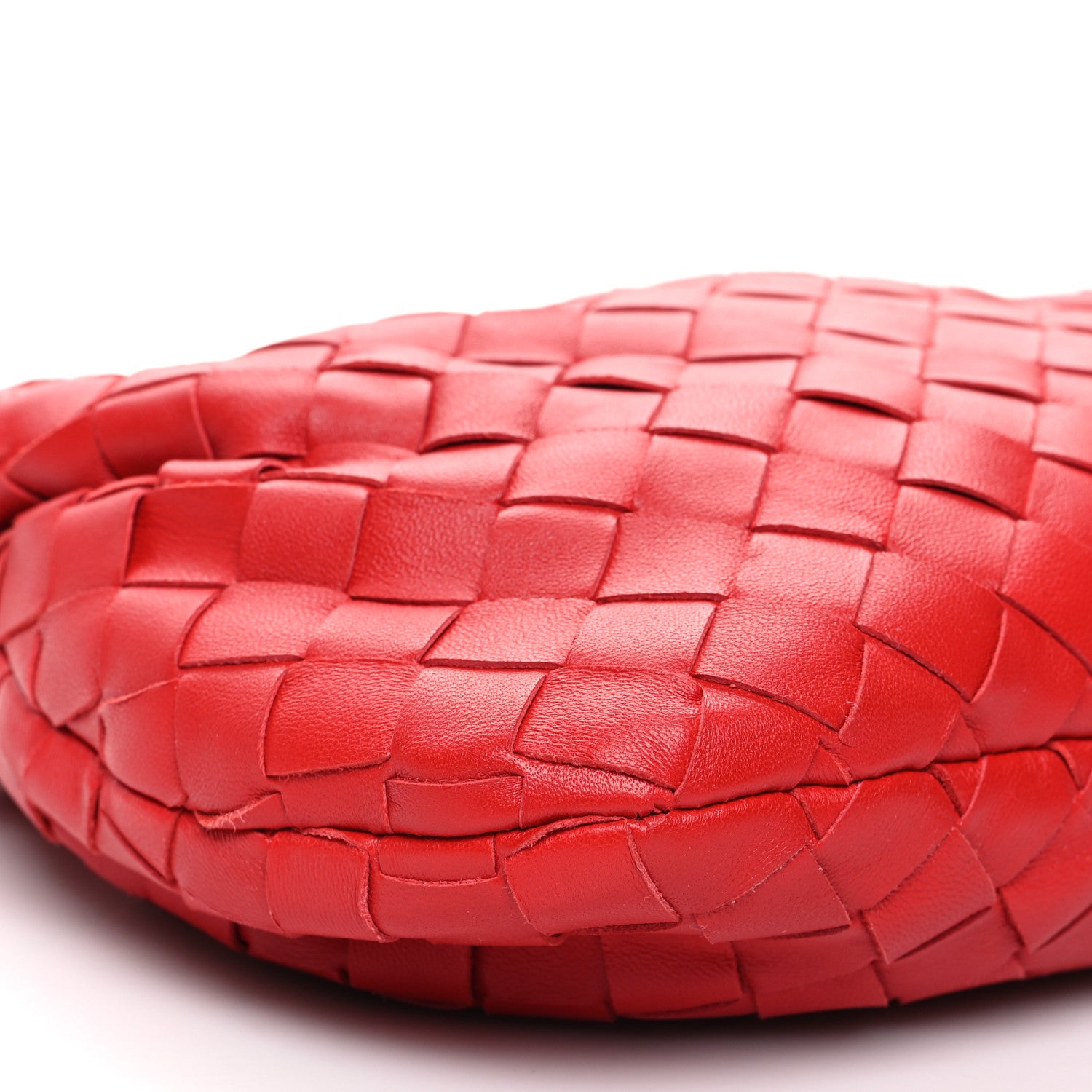 Bottega Veneta Nappa Intrecciato Mini Jodie Red 8 of 11