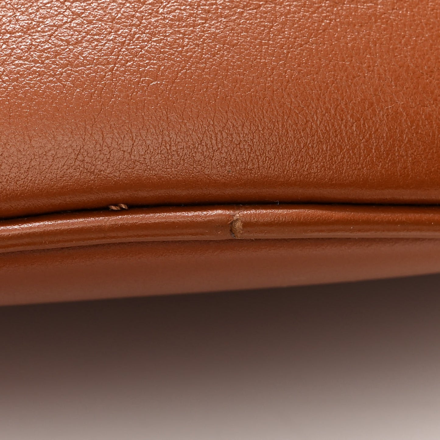 Smooth Calfskin Bucket 16 Bag Tan
