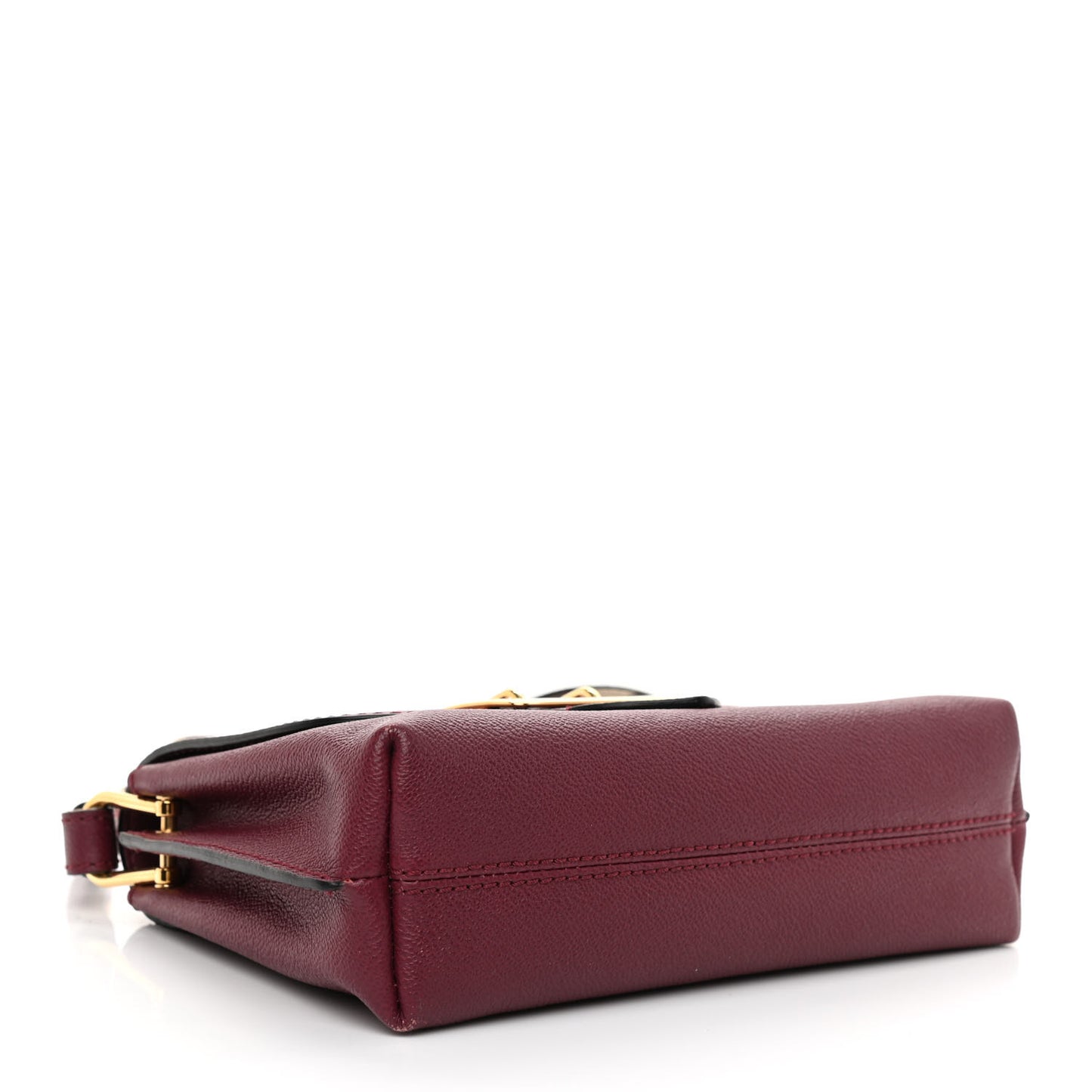 Soft Grain Calfskin Small Medley Crossbody Dark Plum