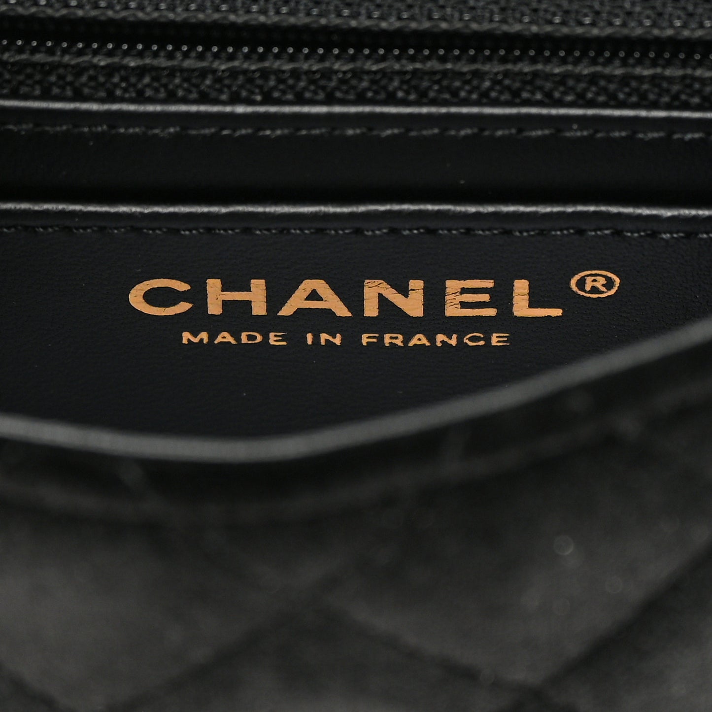 Velvet Enamel Mini Flap Black