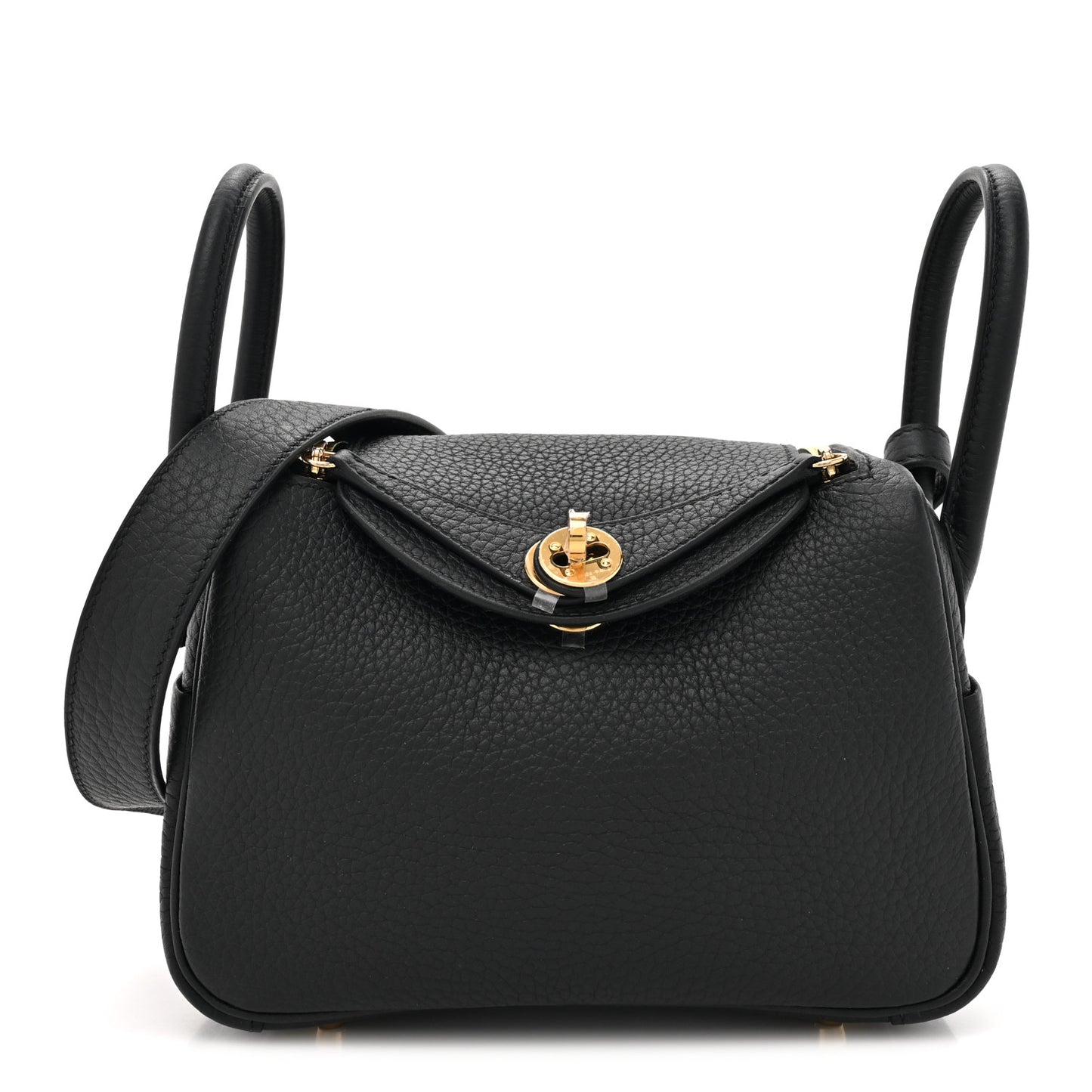 Taurillon Clemence Mini Lindy 20 Black