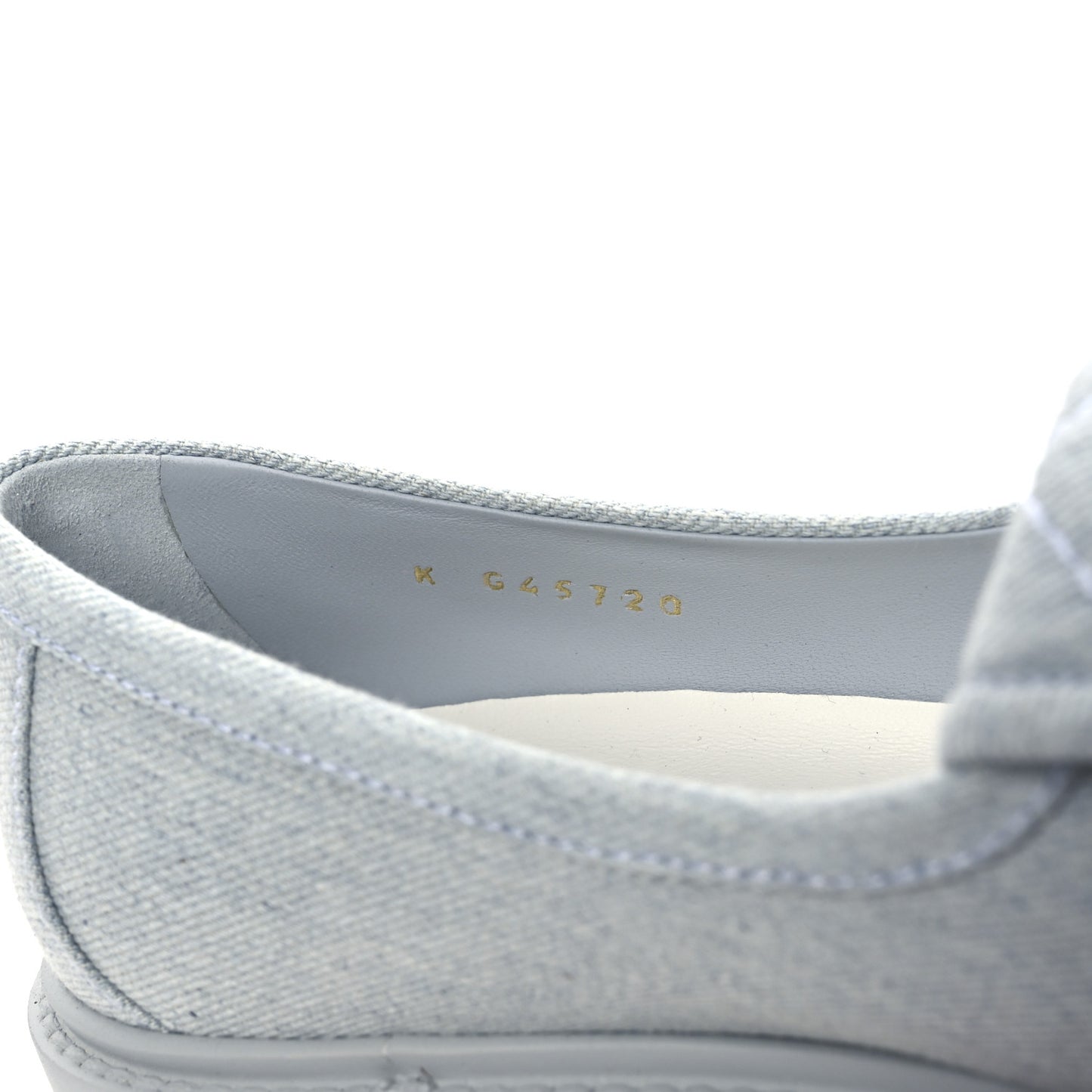 Denim CC Turnlock Loafers 37 Blue
