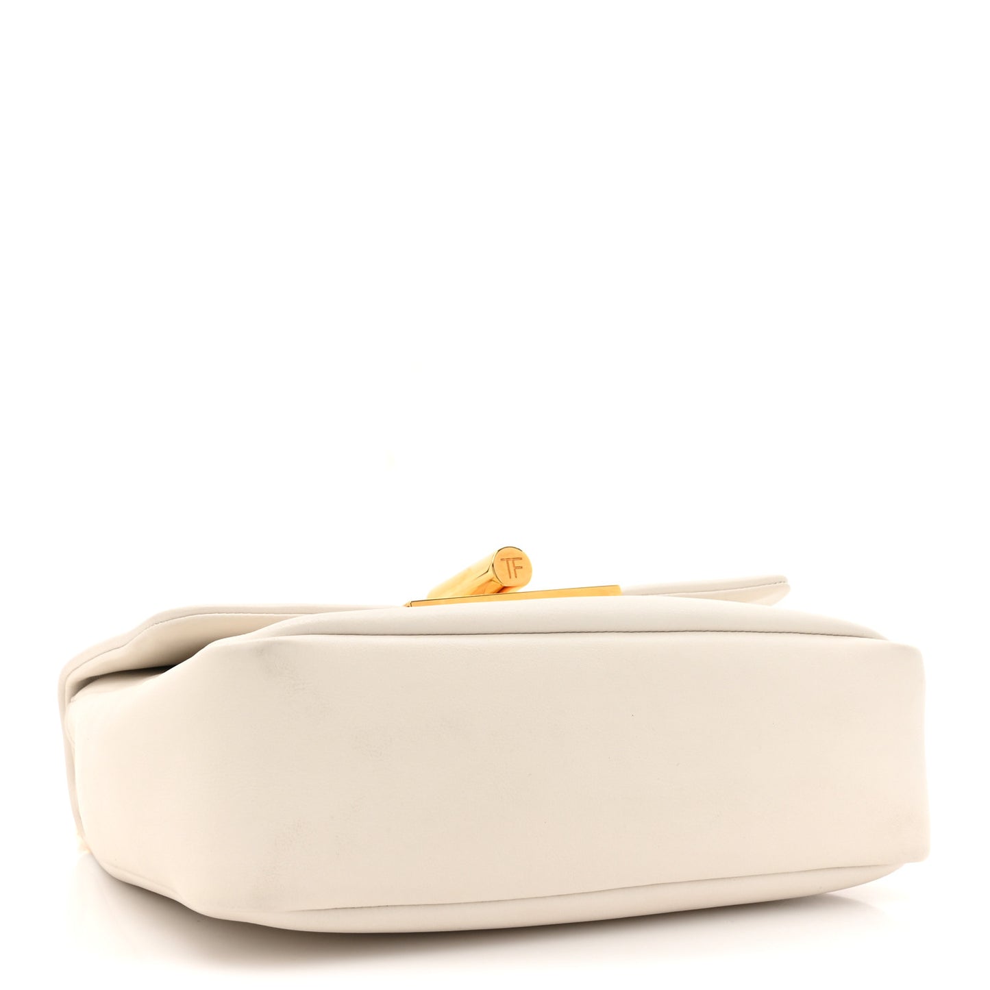 Calfskin Natalia Chain Bag White