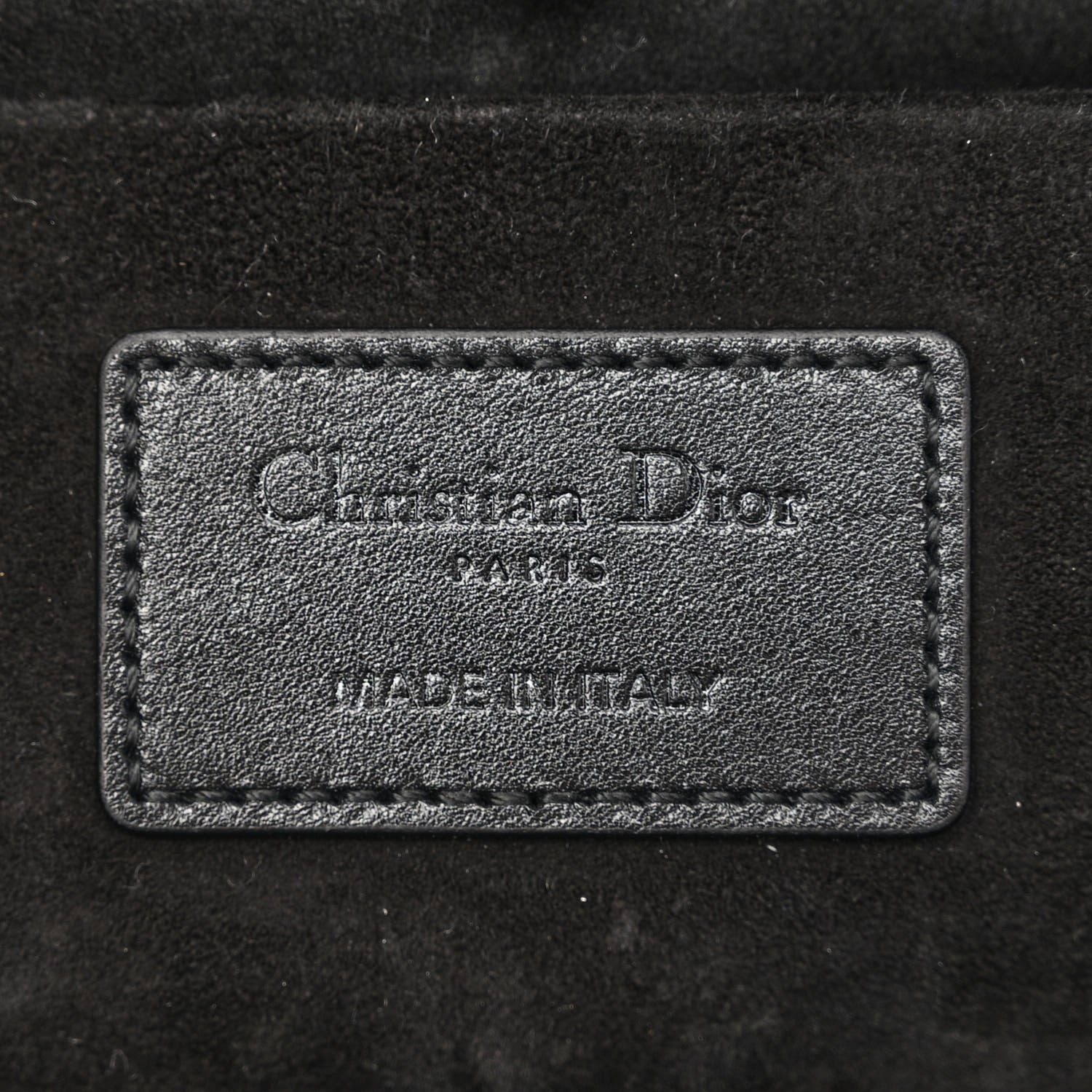 Christian Dior Lambskin Cannage The Lady 95.22 Black 6 of 11
