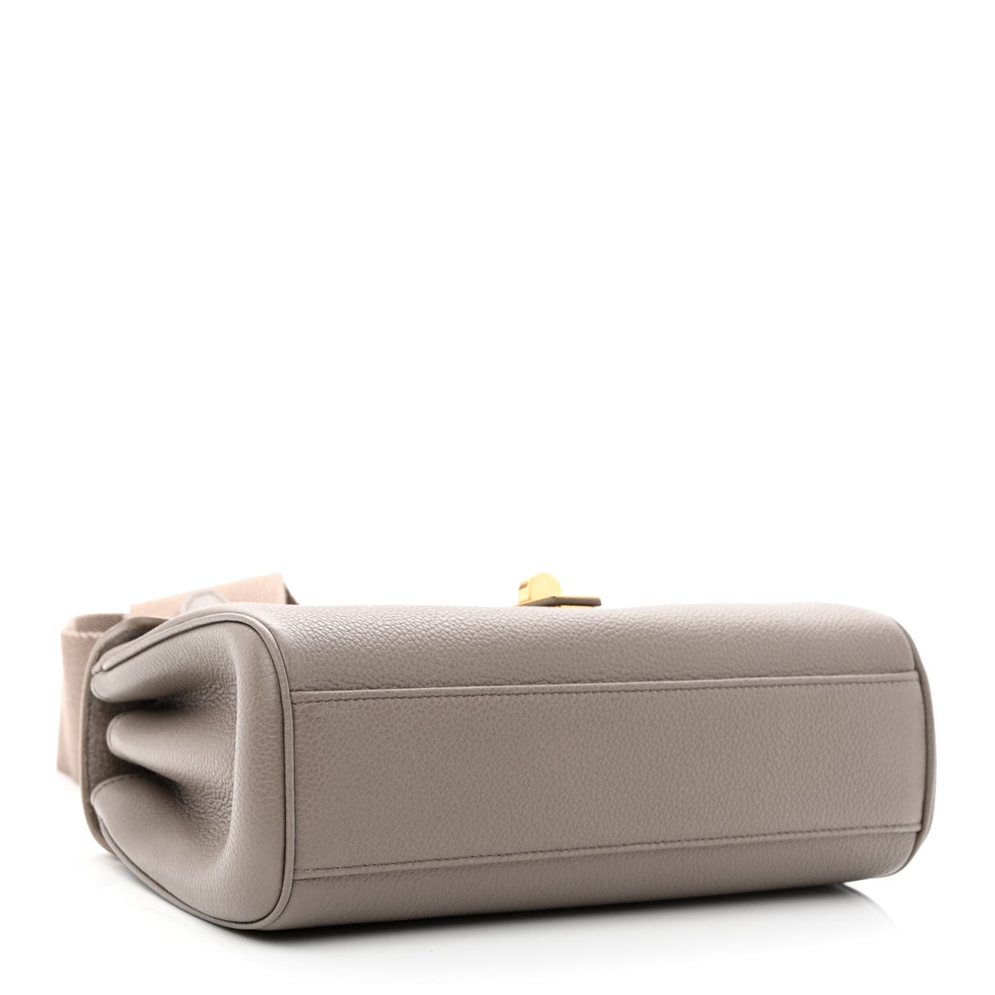 Smooth Calfskin Teen Soft 16 Shoulder Bag Taupe