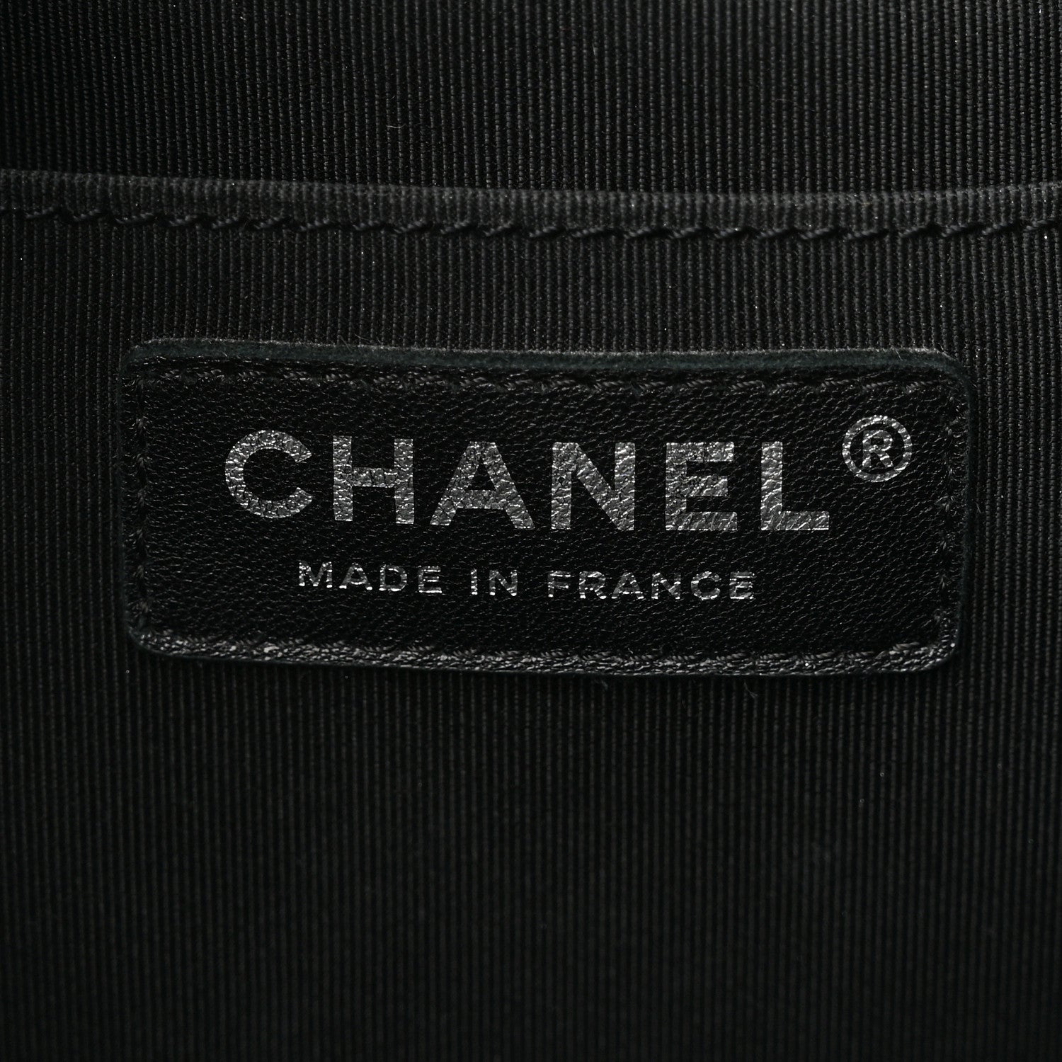 Chanel Lambskin Quilted CC Chain Bucket Drawstring Bag Black 6 of 11