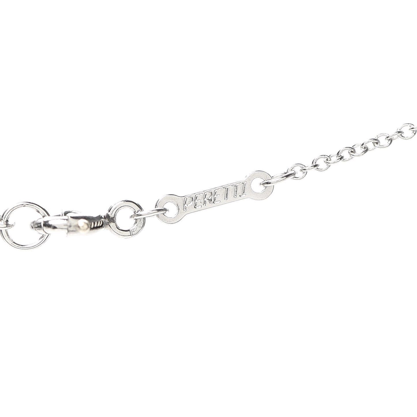 Platinum Diamond 3 Station Diamonds by the Yard Necklace