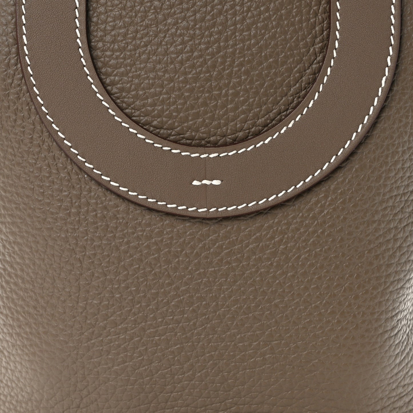 Taurillon Clemence Swift In-The-Loop 18 Bag Etoupe