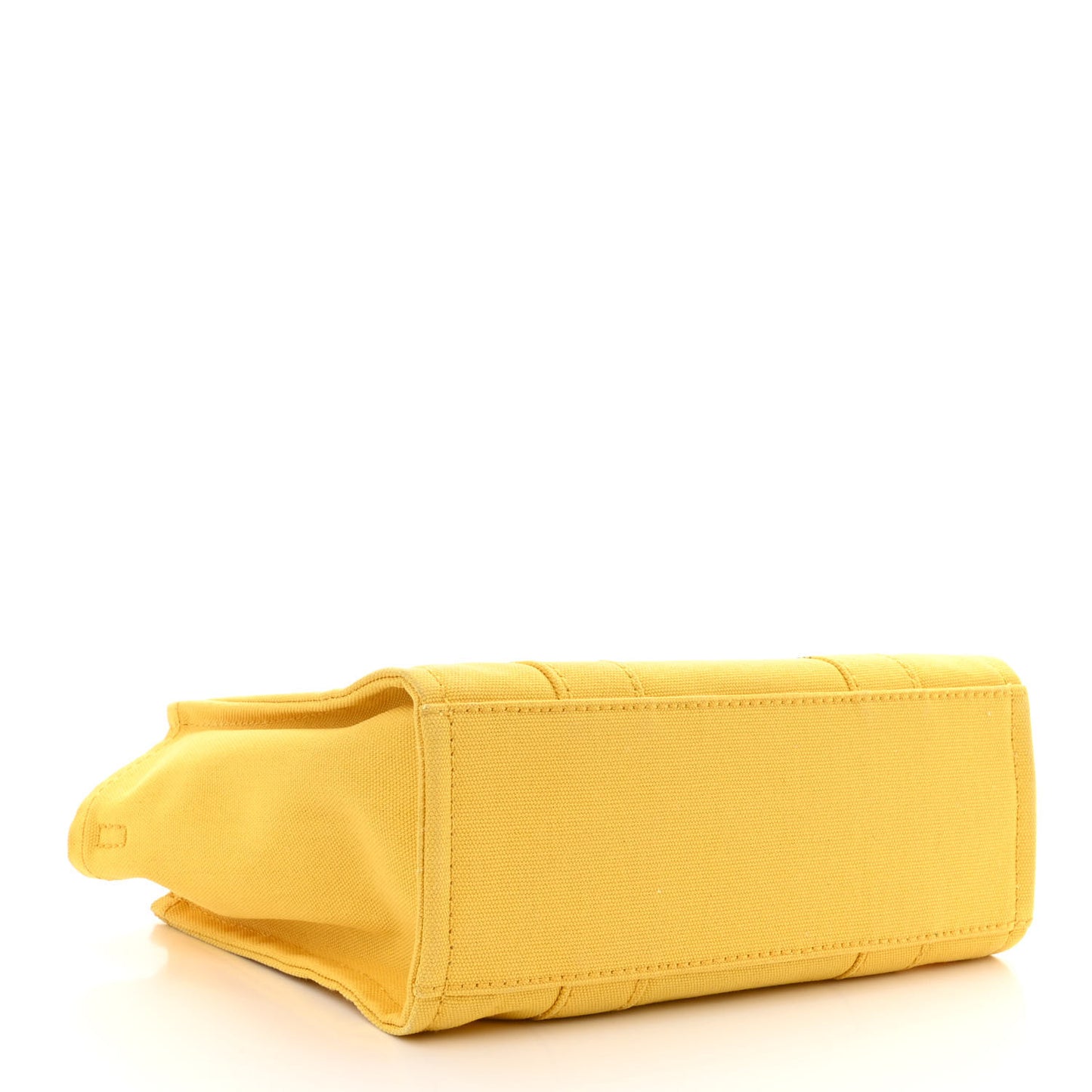 X PEANUTS Canvas The Snoopy Mini Tote Bag Yellow
