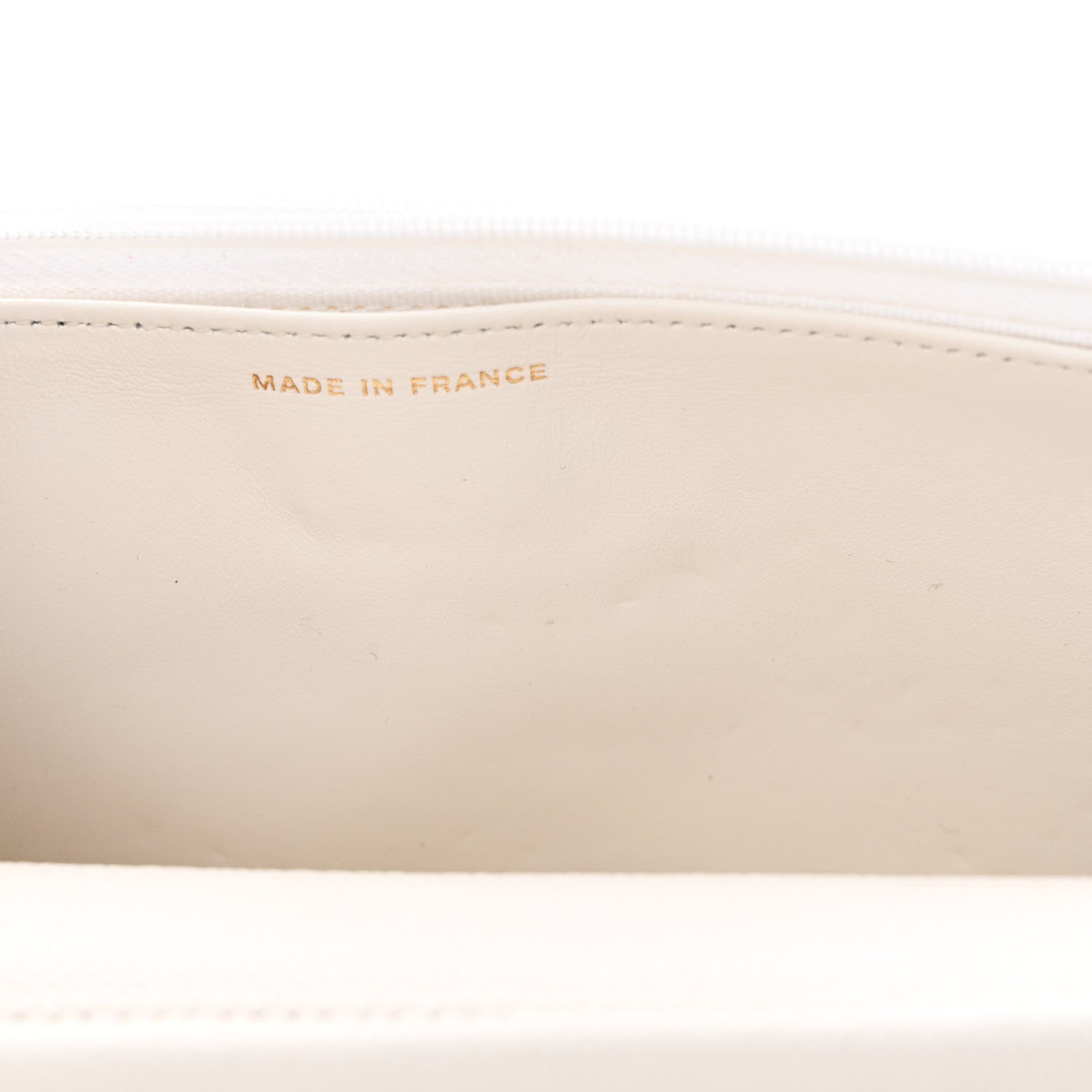 Chanel Caviar Quilted Wallet On Chain WOC White 9 of 13
