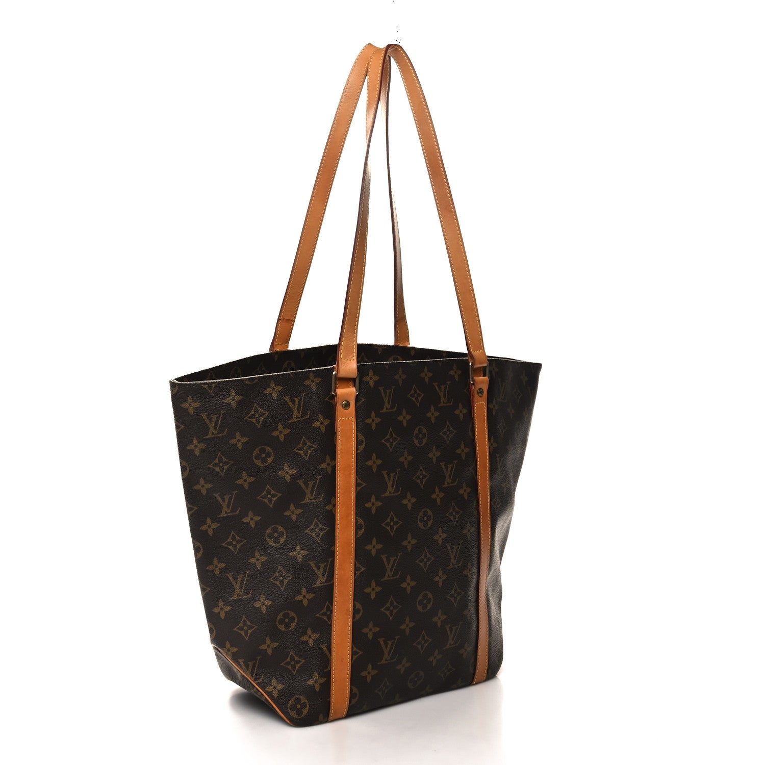Louis Vuitton Monogram Sac Shopping Tote 3 of 9