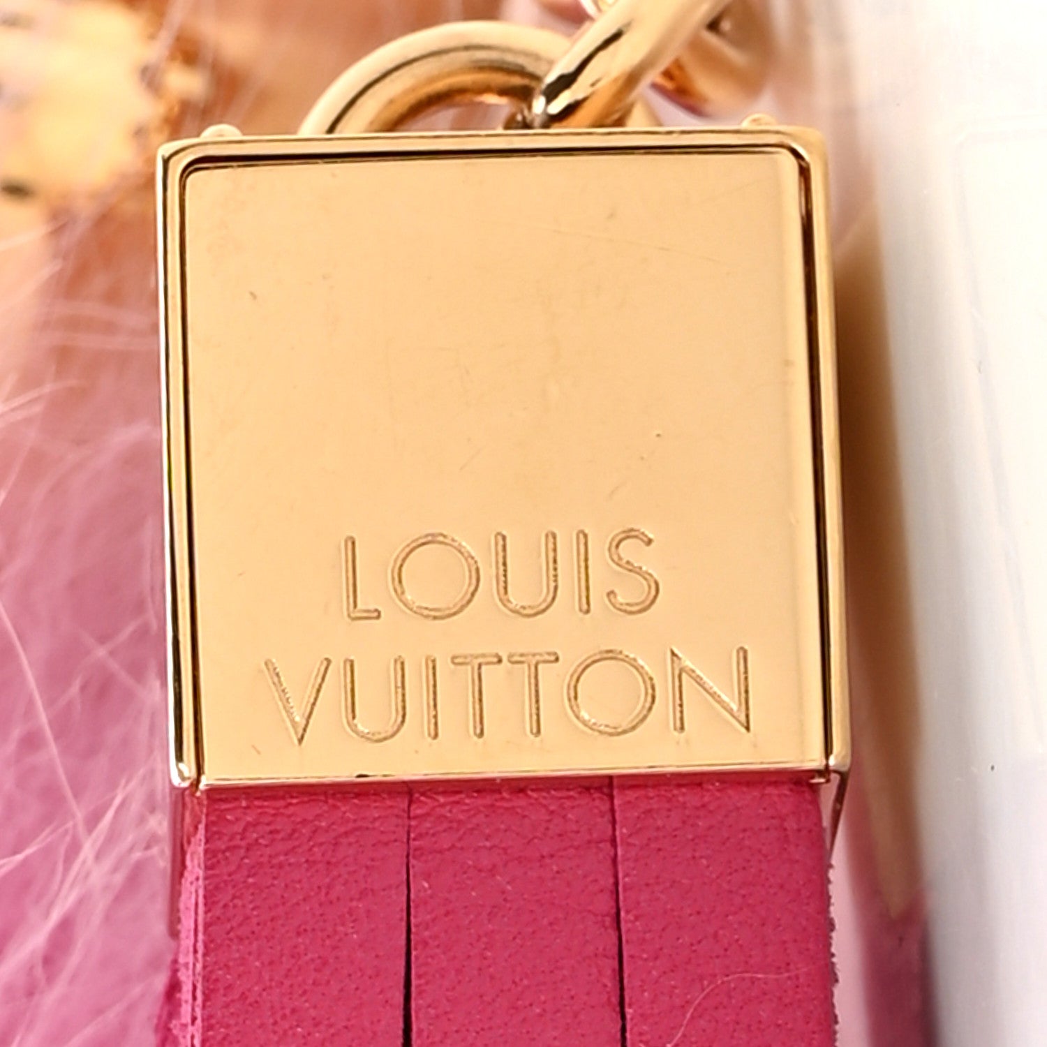 Louis Vuitton Fox Fur Foxy Bag Charm Rose 3 of 6