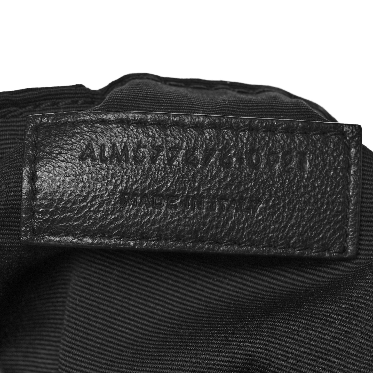 Lambskin Quilted Small Loulou Puffer Monogram Chain Satchel Black