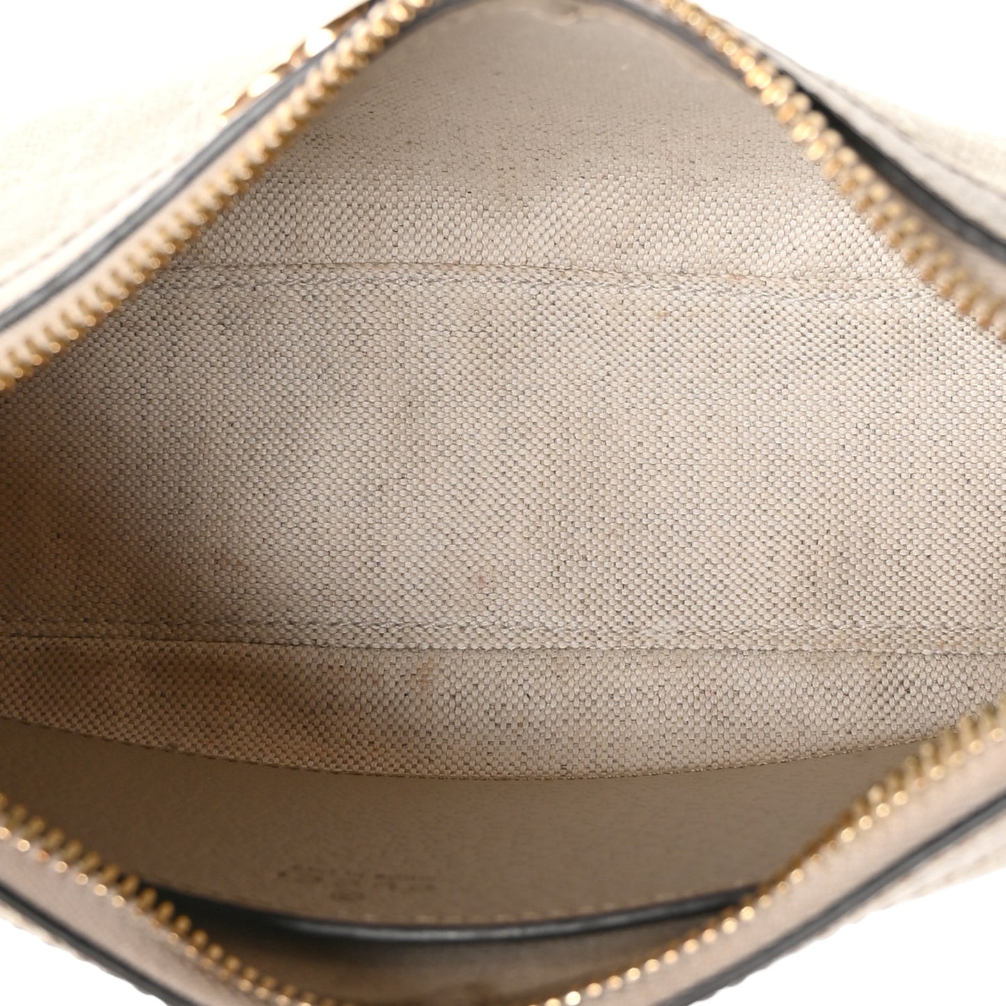GG Supreme Monogram Textured Dollar Calfskin Web Small Ophidia GG Handbag Beige Mystic White Oatmeal