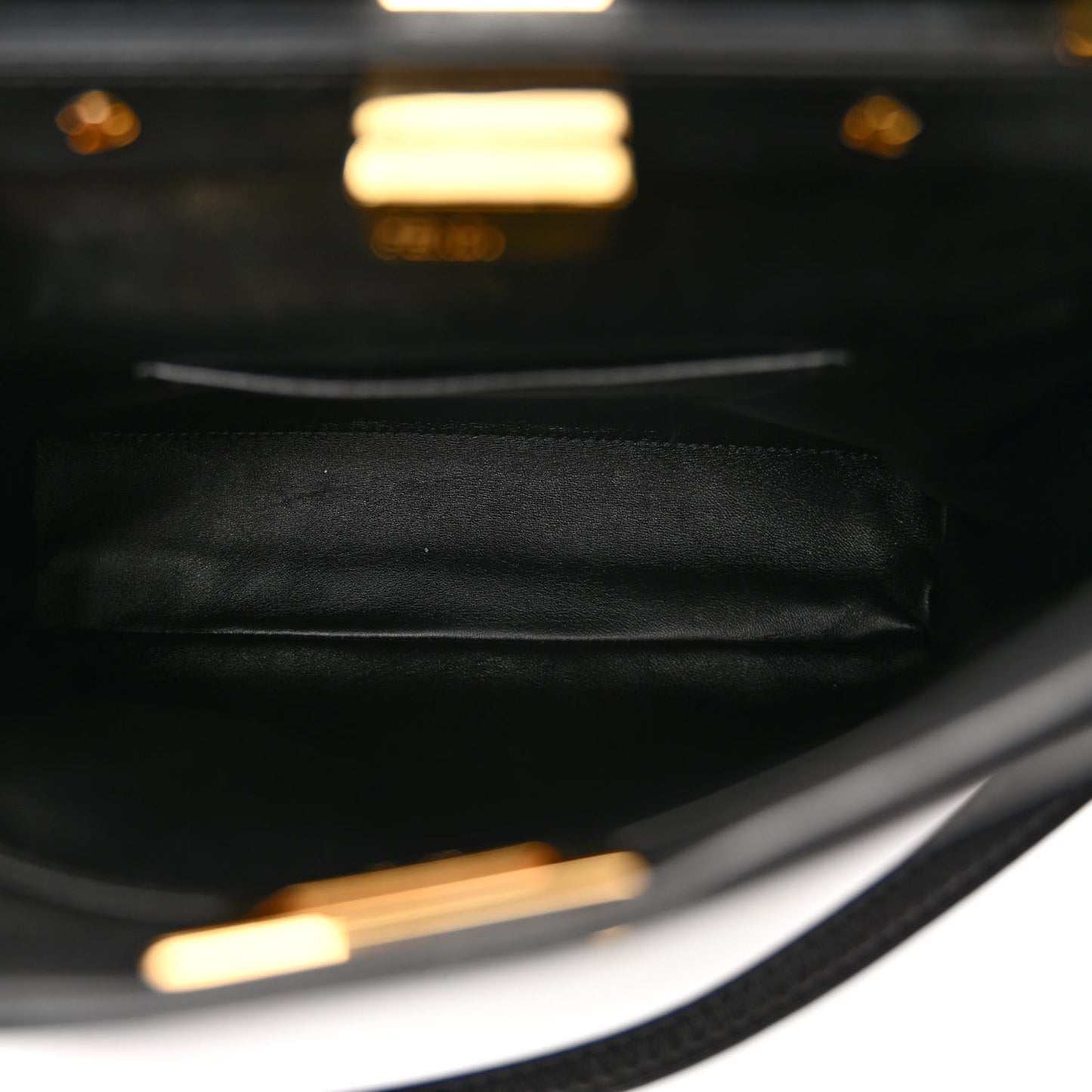 Nappa Mini Peekaboo Iconic Satchel Black