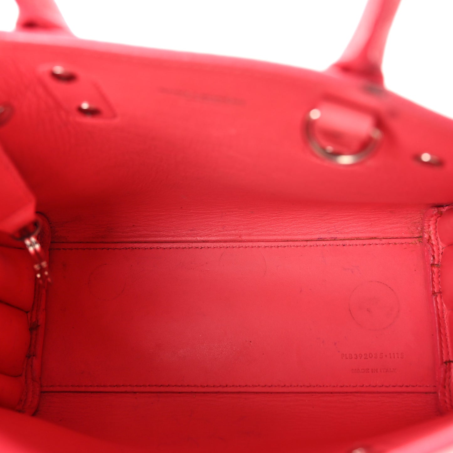 Calfskin Nano Sac De Jour Rose Clair