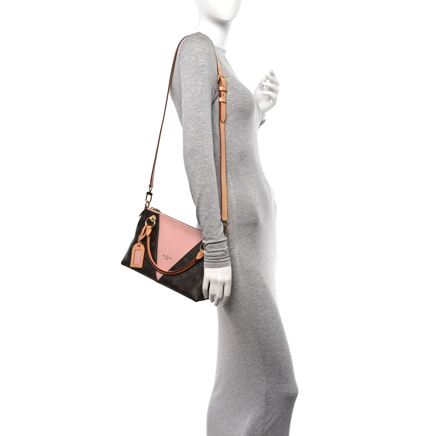 Monogram V Tote BB Rose Poudre