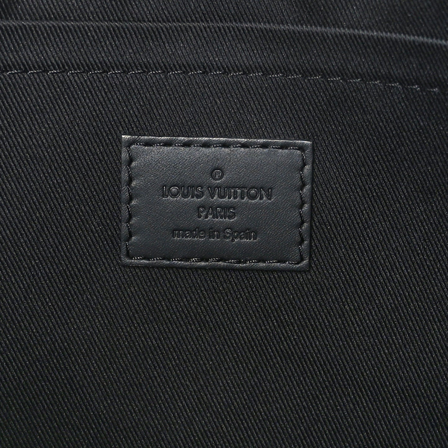 Calfskin Monogram Shadow Discovery Pochette Black