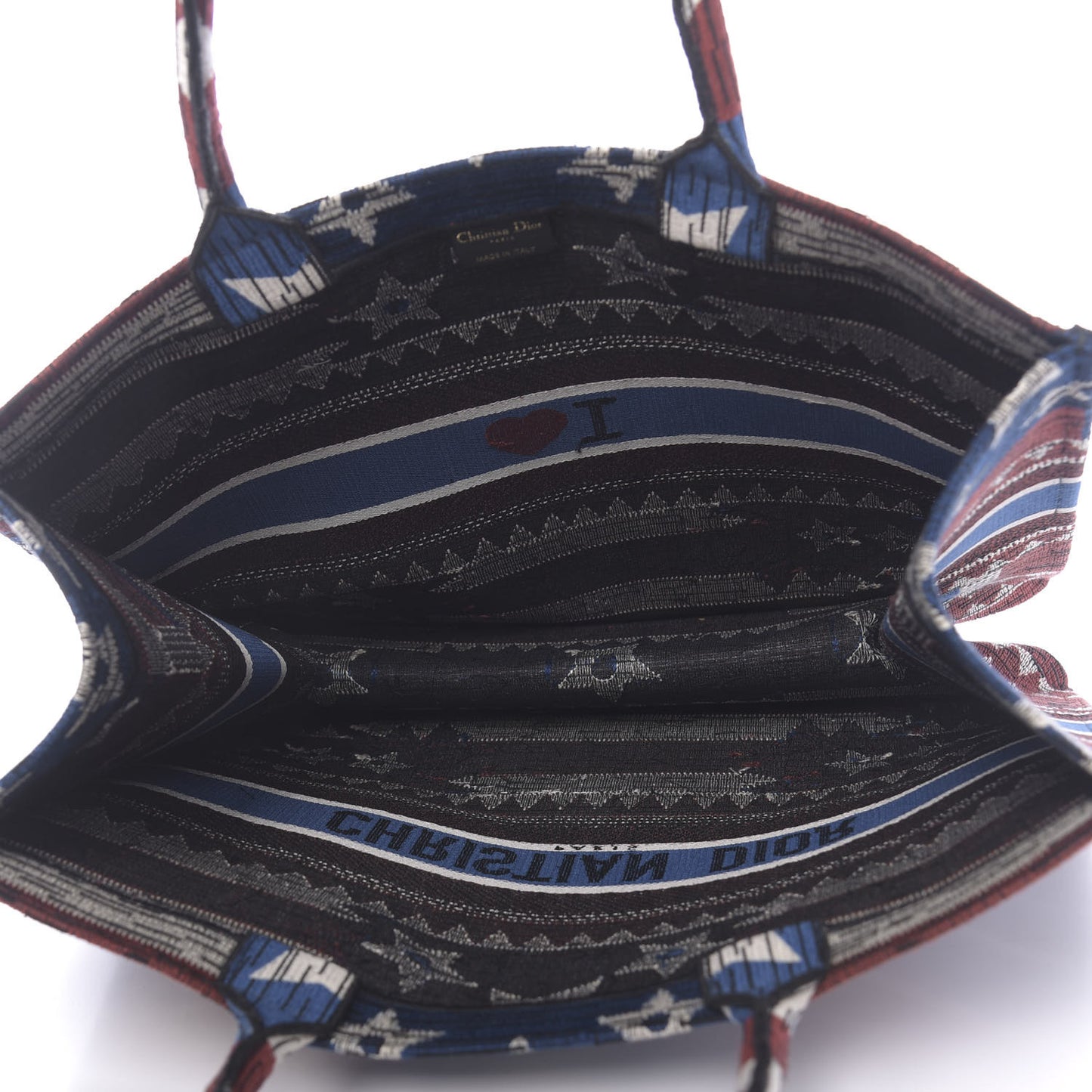 Canvas Embroidered Exclusive US Book Tote Multicolor