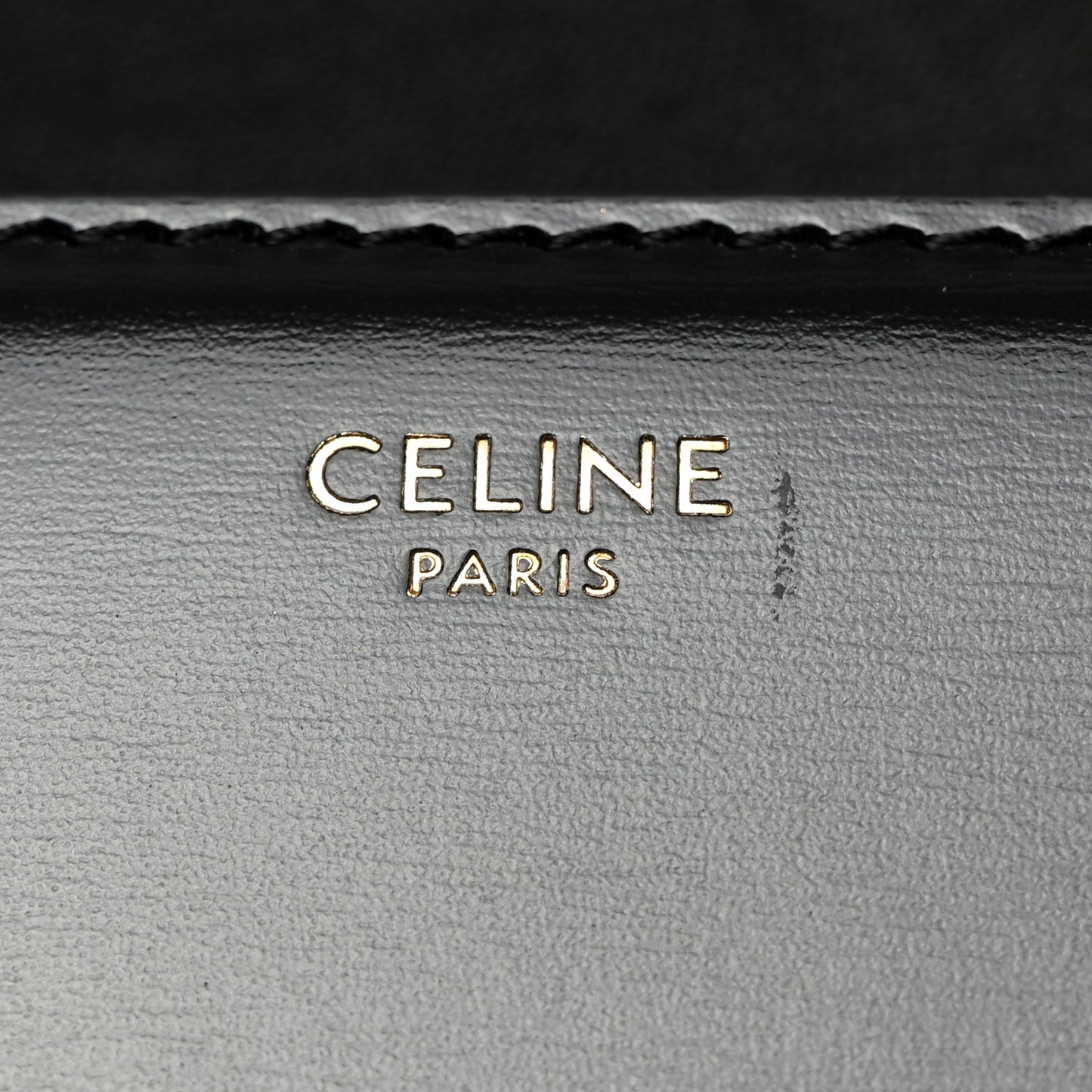 Shiny Calfskin Teen Triomphe Black