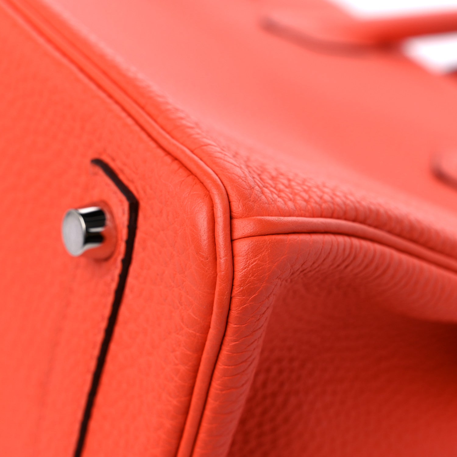Hermes Togo Birkin 30 Orange Poppy 11 of 12