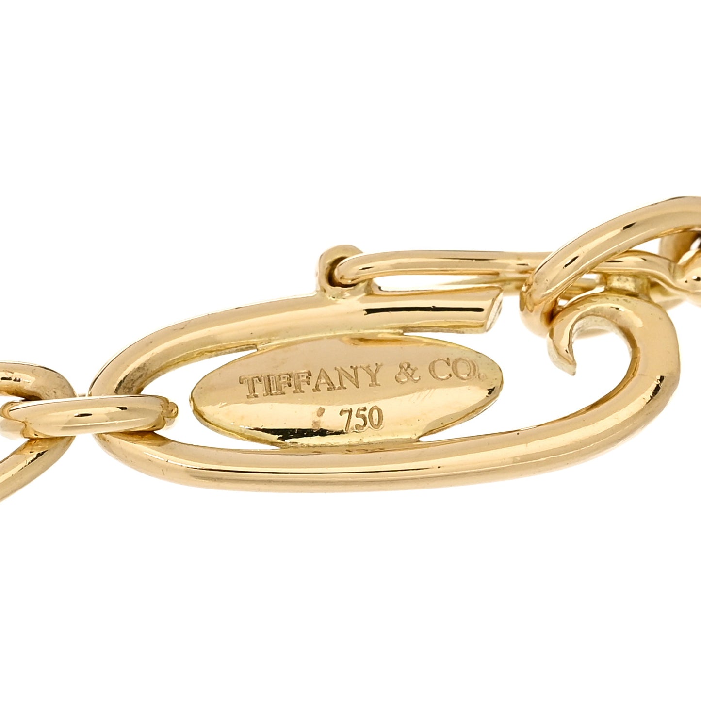 18K Yellow Gold Elsa Peretti Five Charm Bracelet