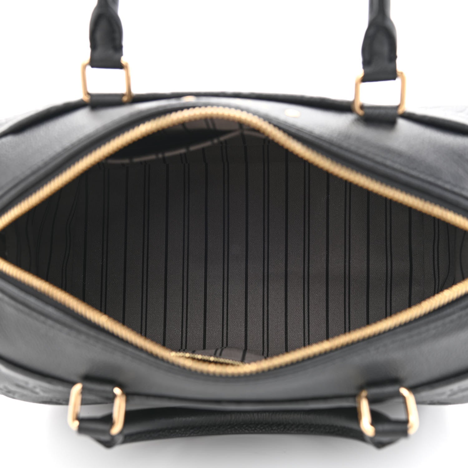 Louis Vuitton Empreinte Speedy Bandouliere 25 NM Black 5 of 10
