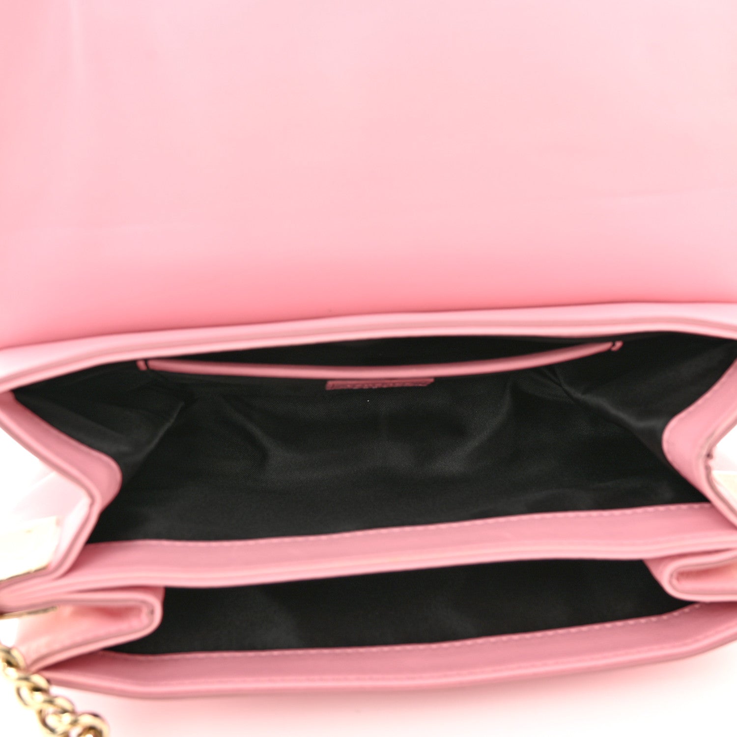 Versace Nappa Palazzo Sultan Shoulder Bag Pink 4 of 10