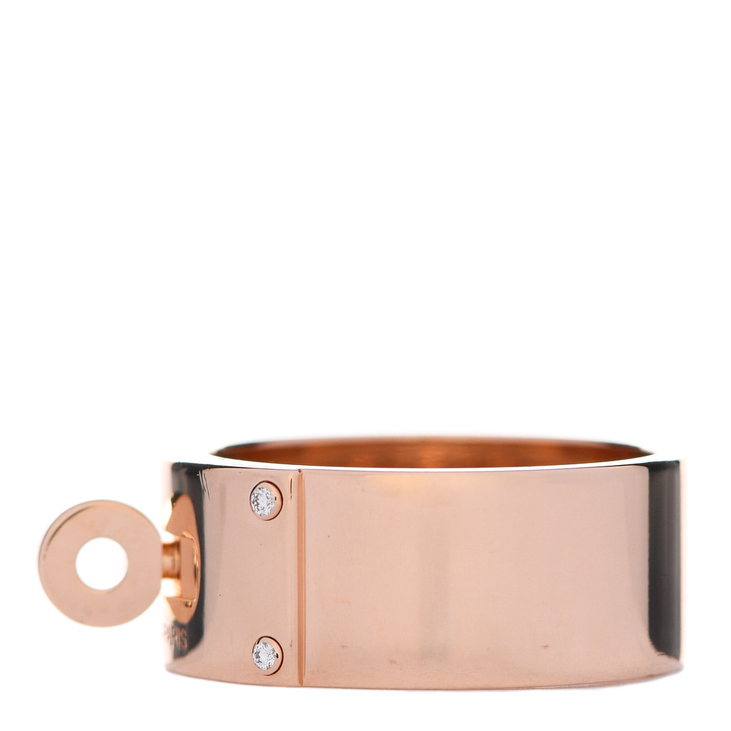18K Rose Gold Diamond GM Kelly Ring 51 5.75