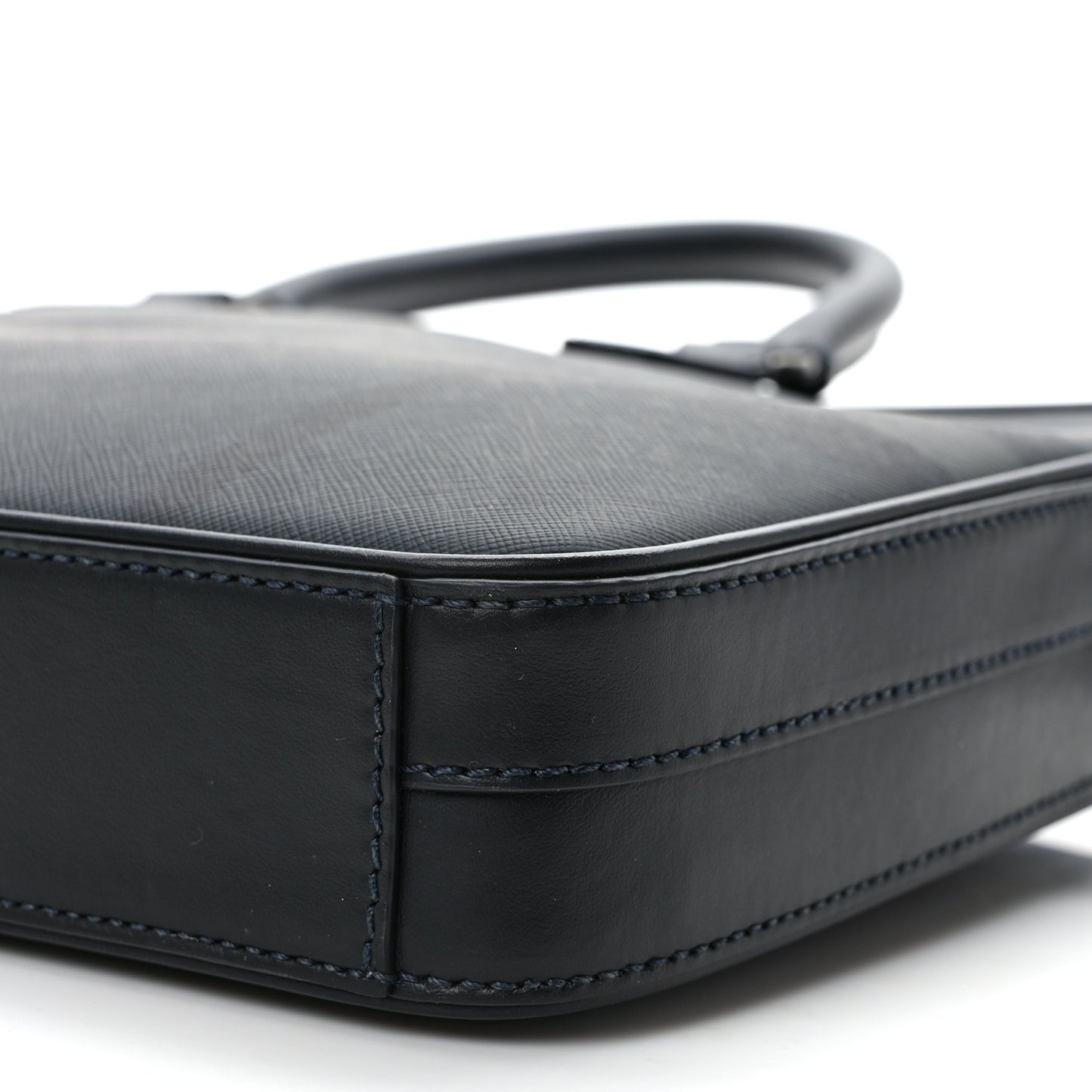 London Check Ainsworth Briefcase Dark Charcoal