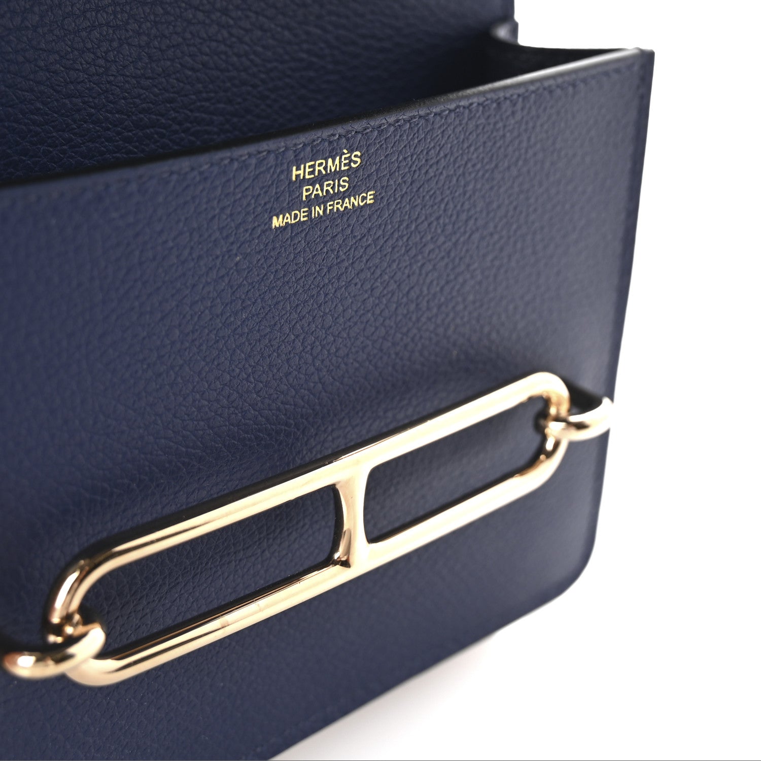 Hermes Evercolor Bi-Color Roulis Slim Wallet Bleu Saphir Bleu France 7 of 9