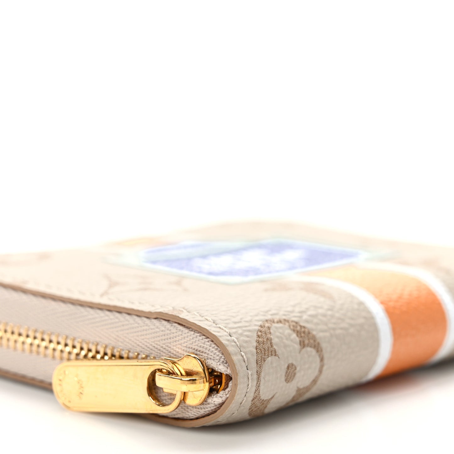 Monopaname Zippy Coin Purse Beige Ocher