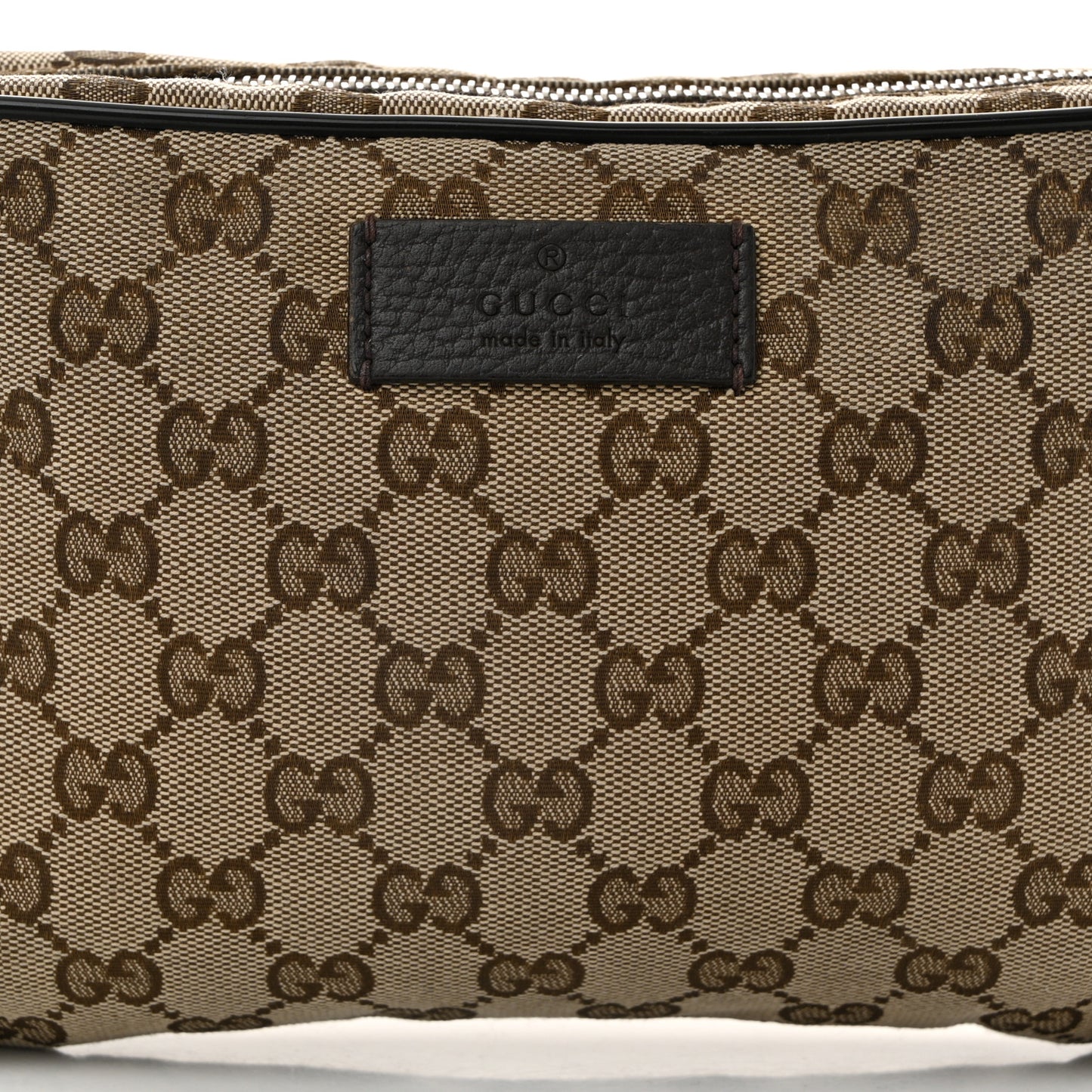 Monogram Belt Bag Dark Brown