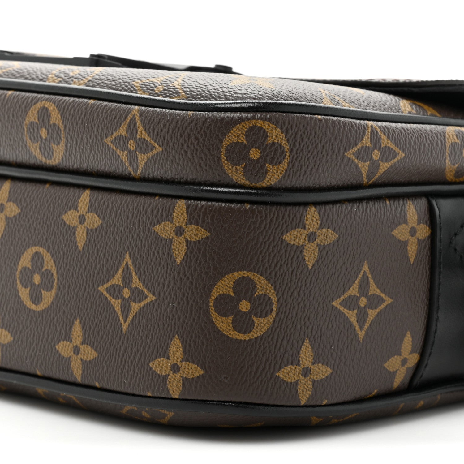 Louis Vuitton Monogram Macassar S Lock Messenger 7 of 8