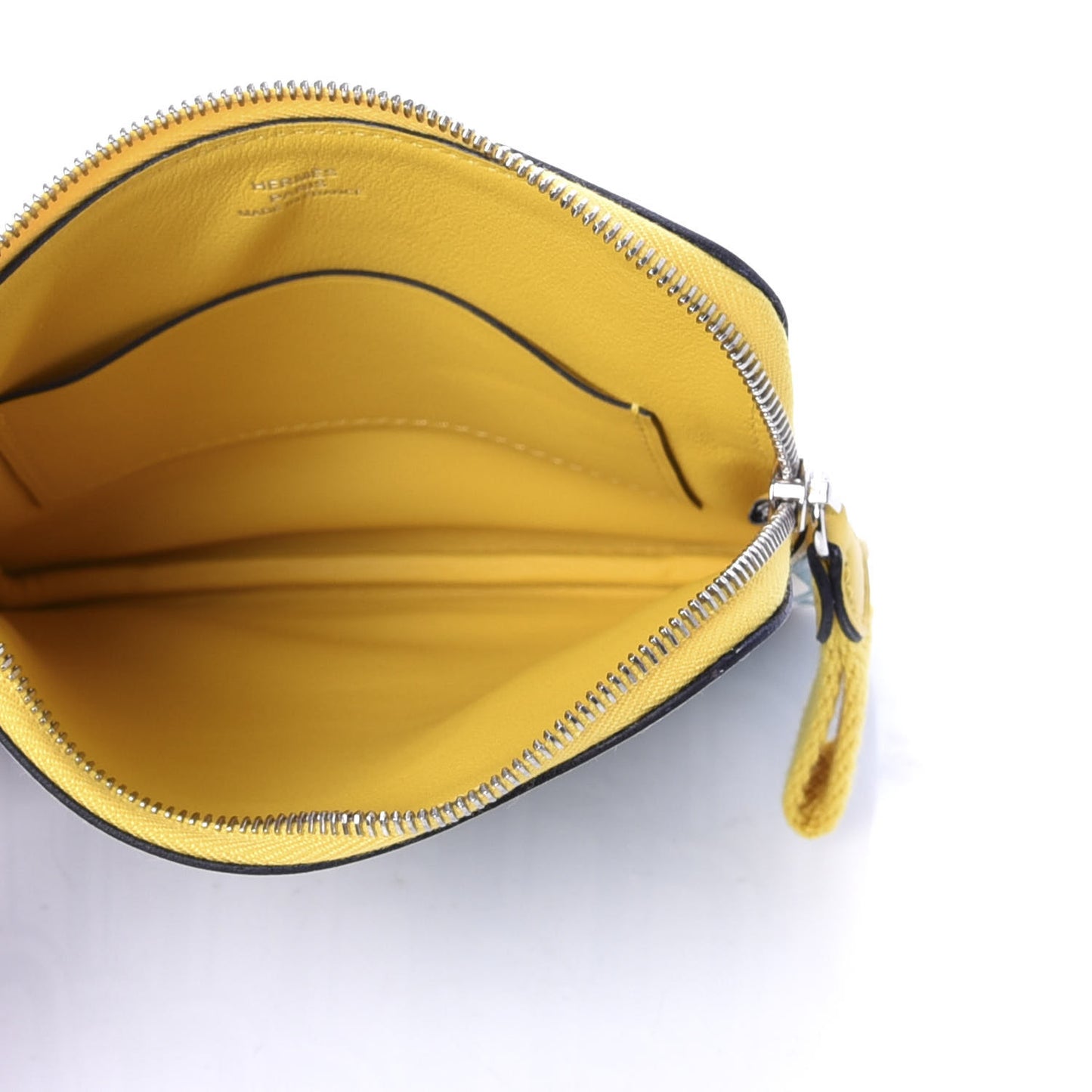 Veau Swift Carre Trousse Pocket Vert Verone Bleu Du Nord