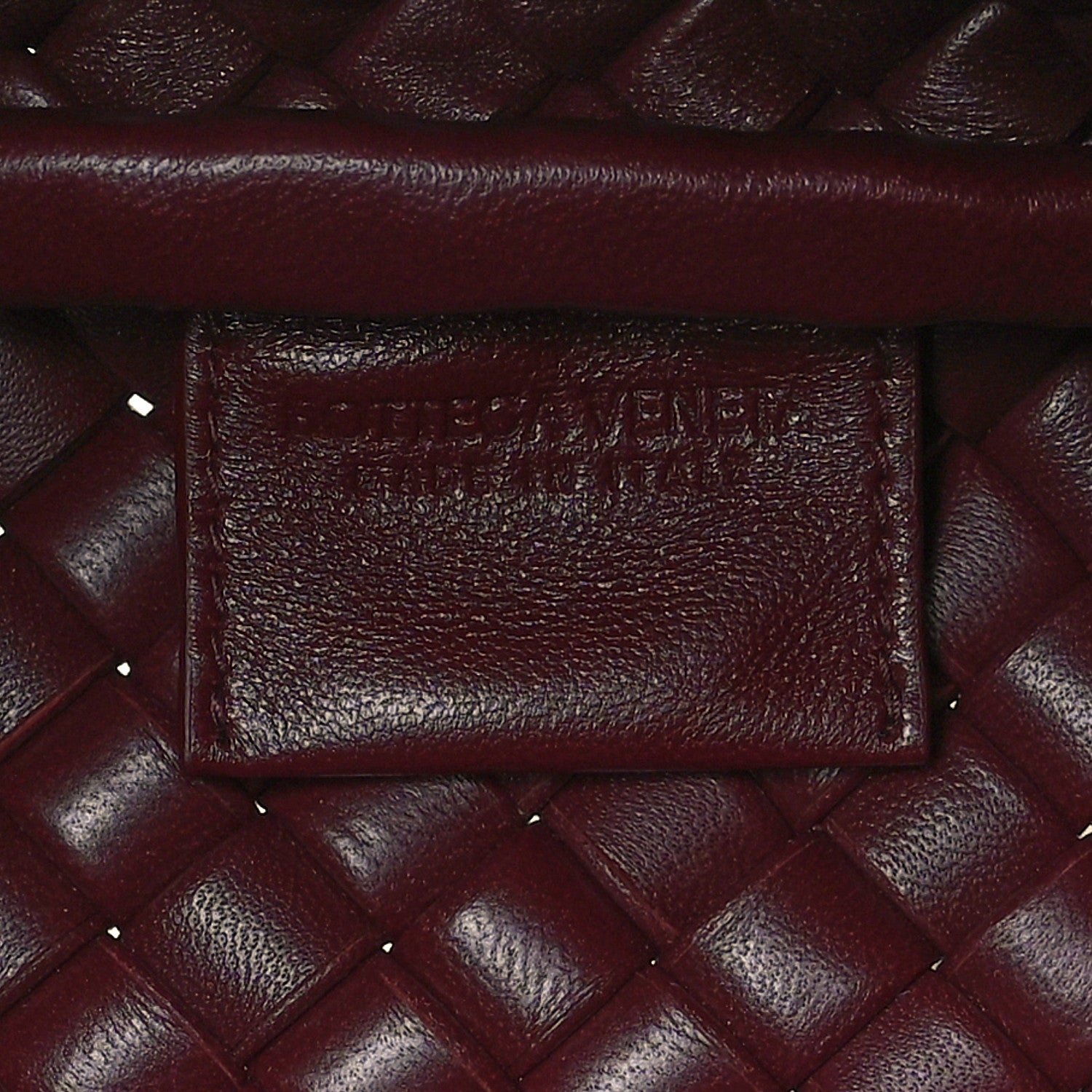 Bottega Veneta Nappa Intrecciato Small Cobble Top Handle Bag Barolo 6 of 9