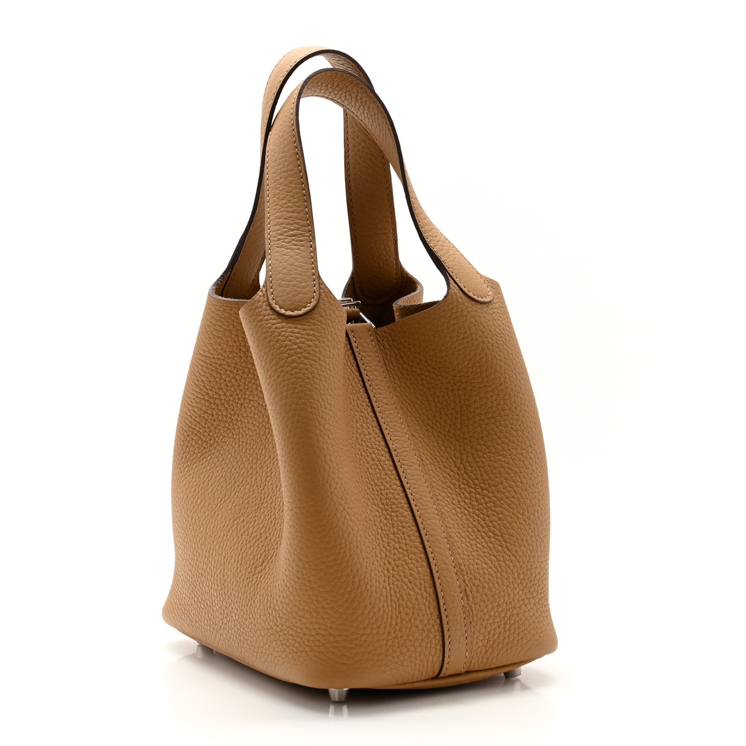 Hermes Taurillon Clemence Picotin Lock 18 PM Biscuit 3 of 11
