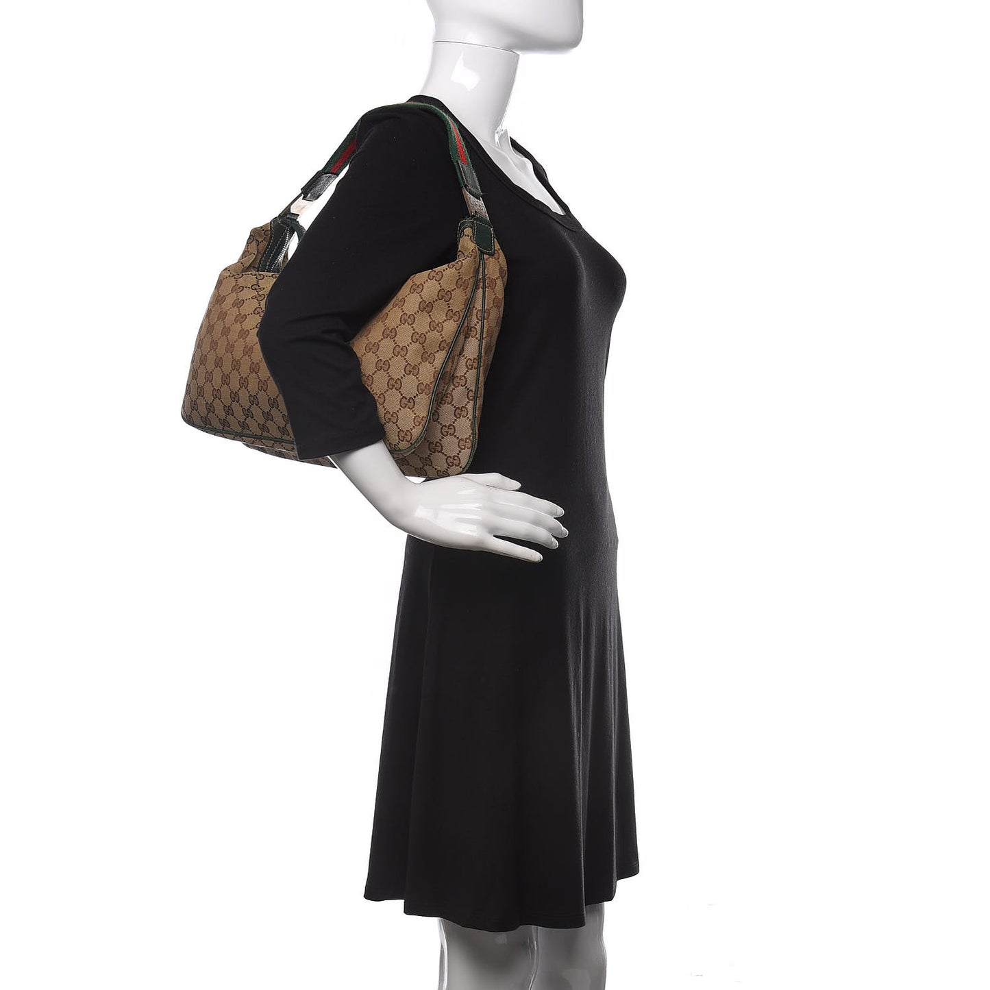 Monogram Medium Pop Hobo Dark Brown