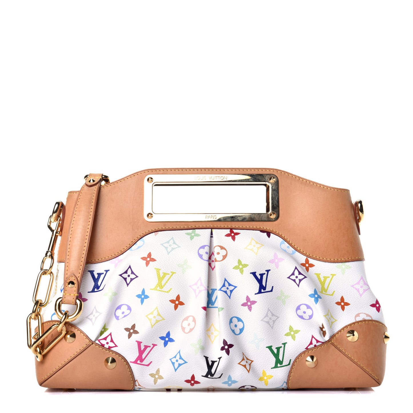 Monogram Multicolor Judy MM White